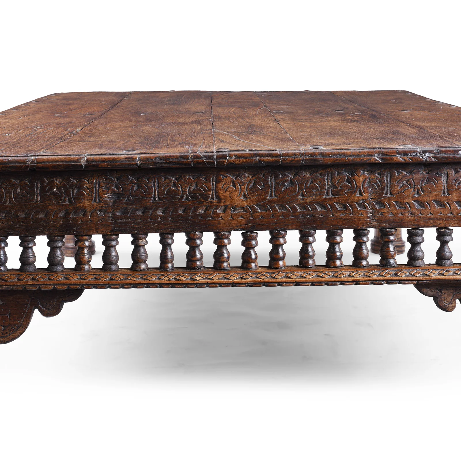 Roheda Wood Takhat Table From Shekhawati - 1900 - Image 10