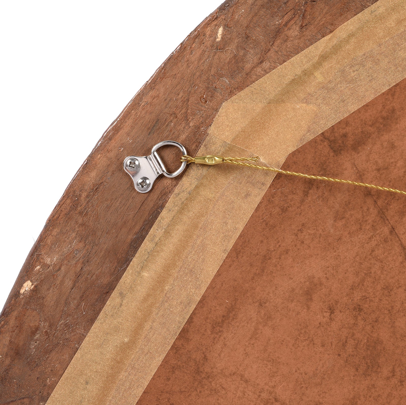 Indian Teak Fanlight Mirror - 19th Century - Image 5