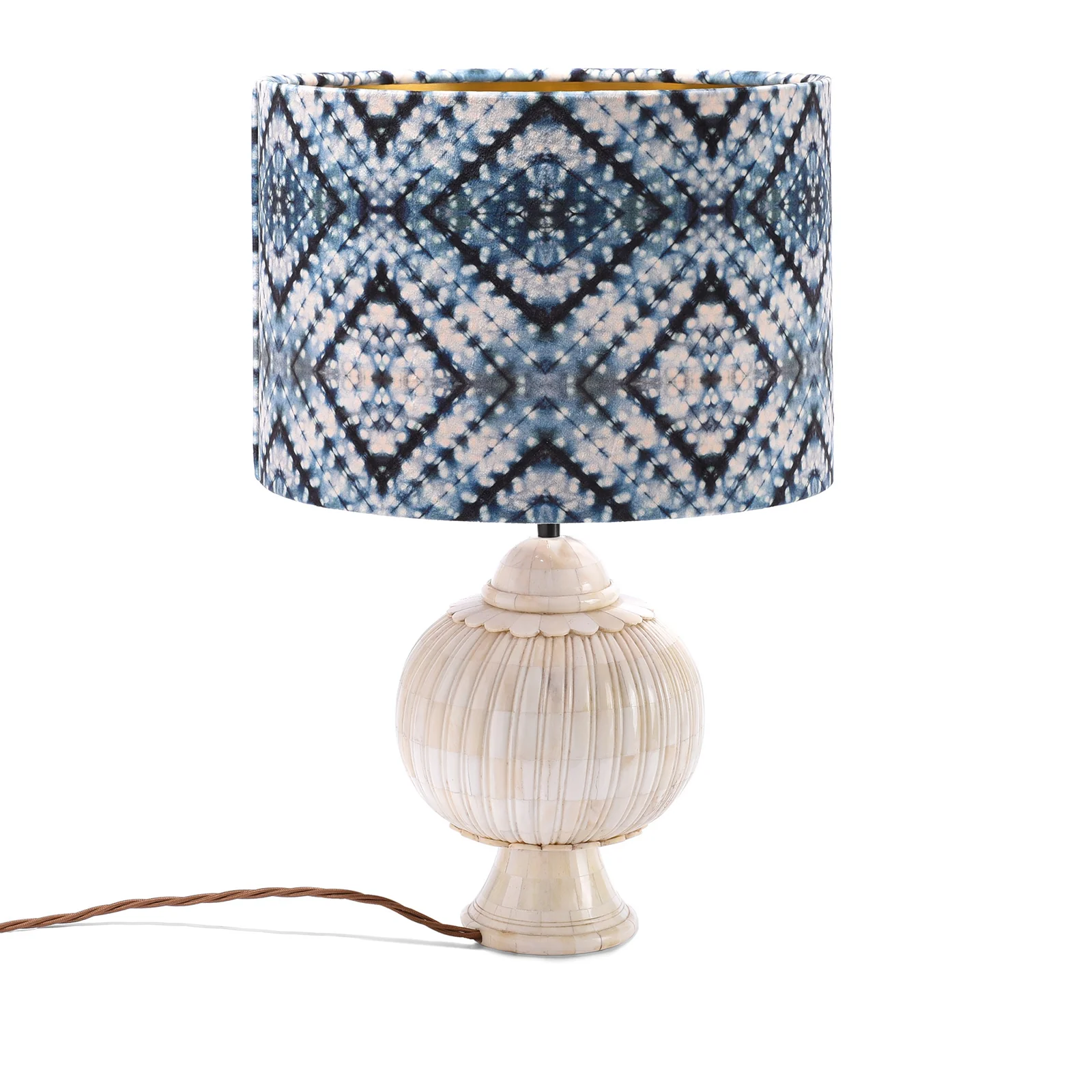 Itajime Diamond Drum Lampshade 30cm - Image 2
