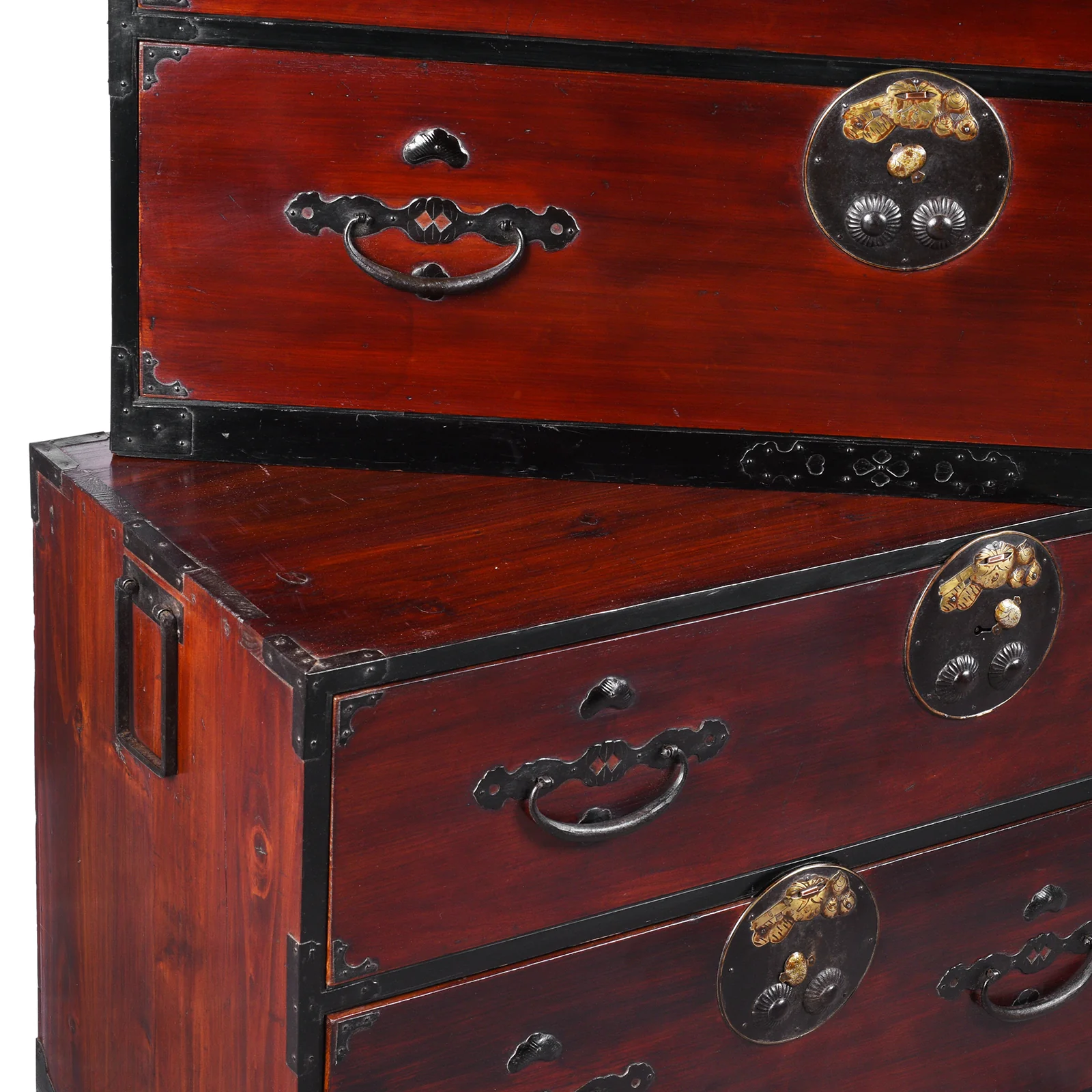 Kasane Isho Dansu Chest From Nihonmatsu - Edo Era (1603 - 1869) - Image 8