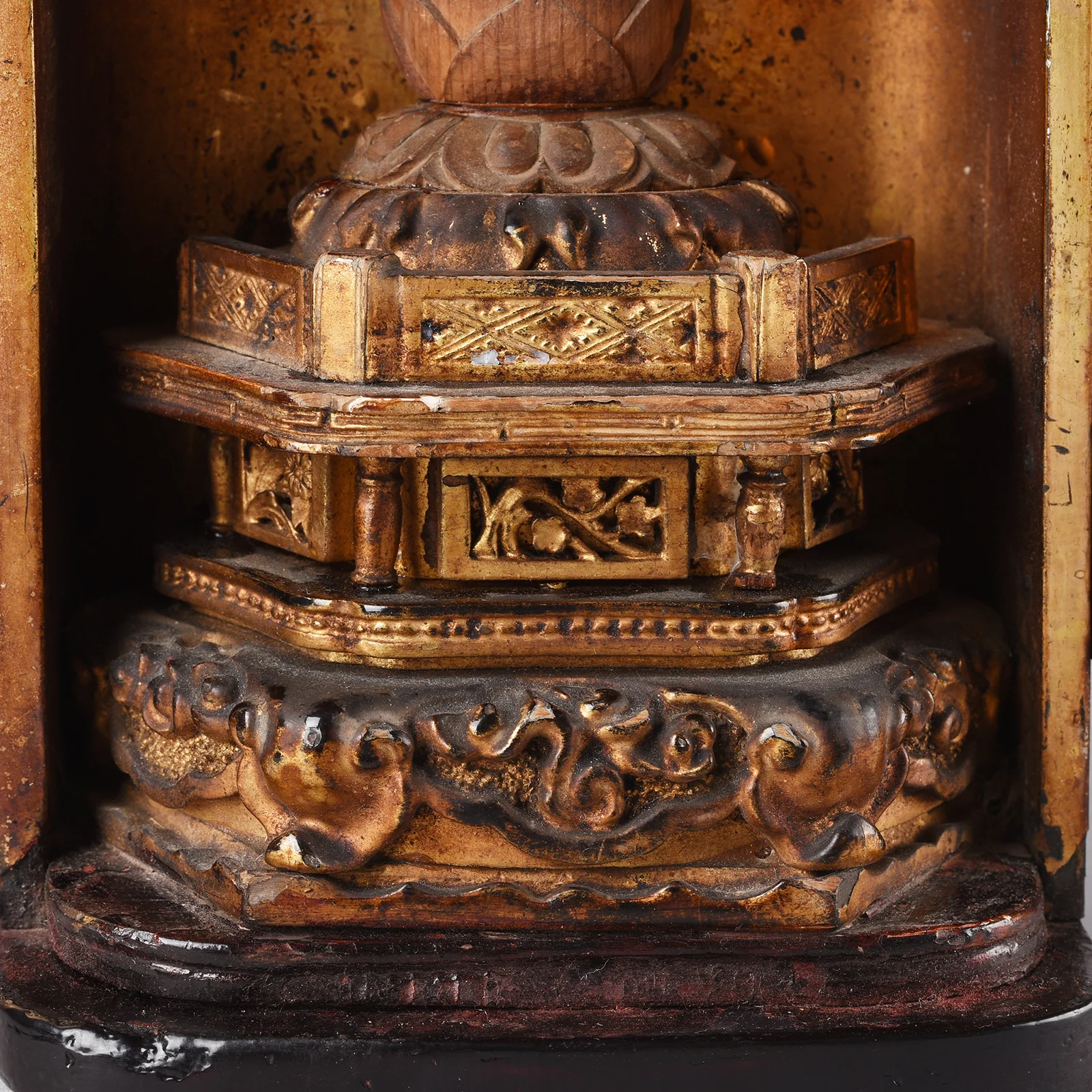 Japanese Lacquer Zushi Buddha Shrine - Meiji Period - Image 4