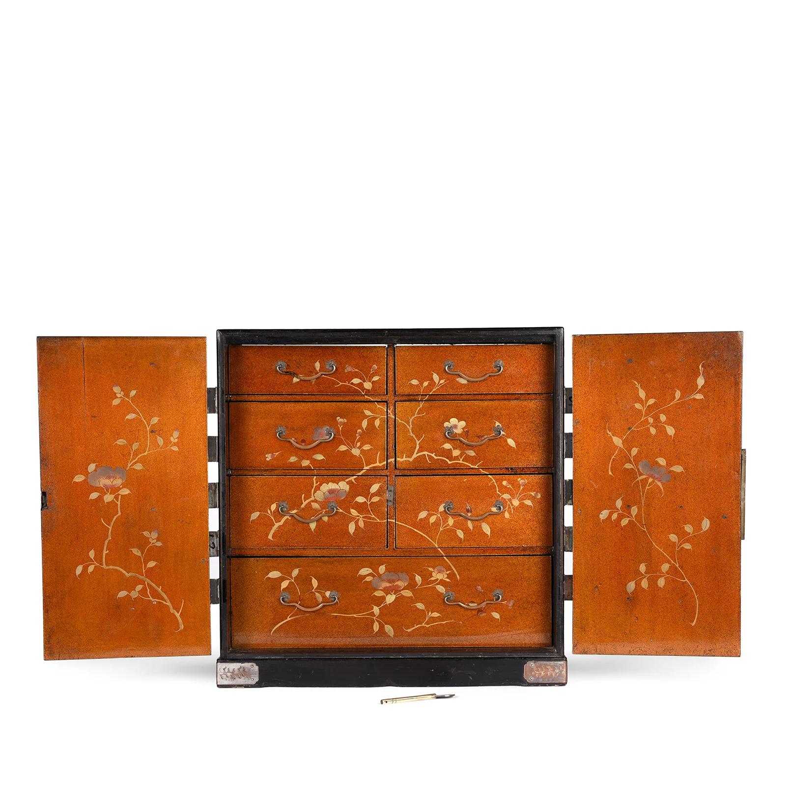 Japanese Lacquered Kodansu Table Cabinet - Meiji Period - Image 2