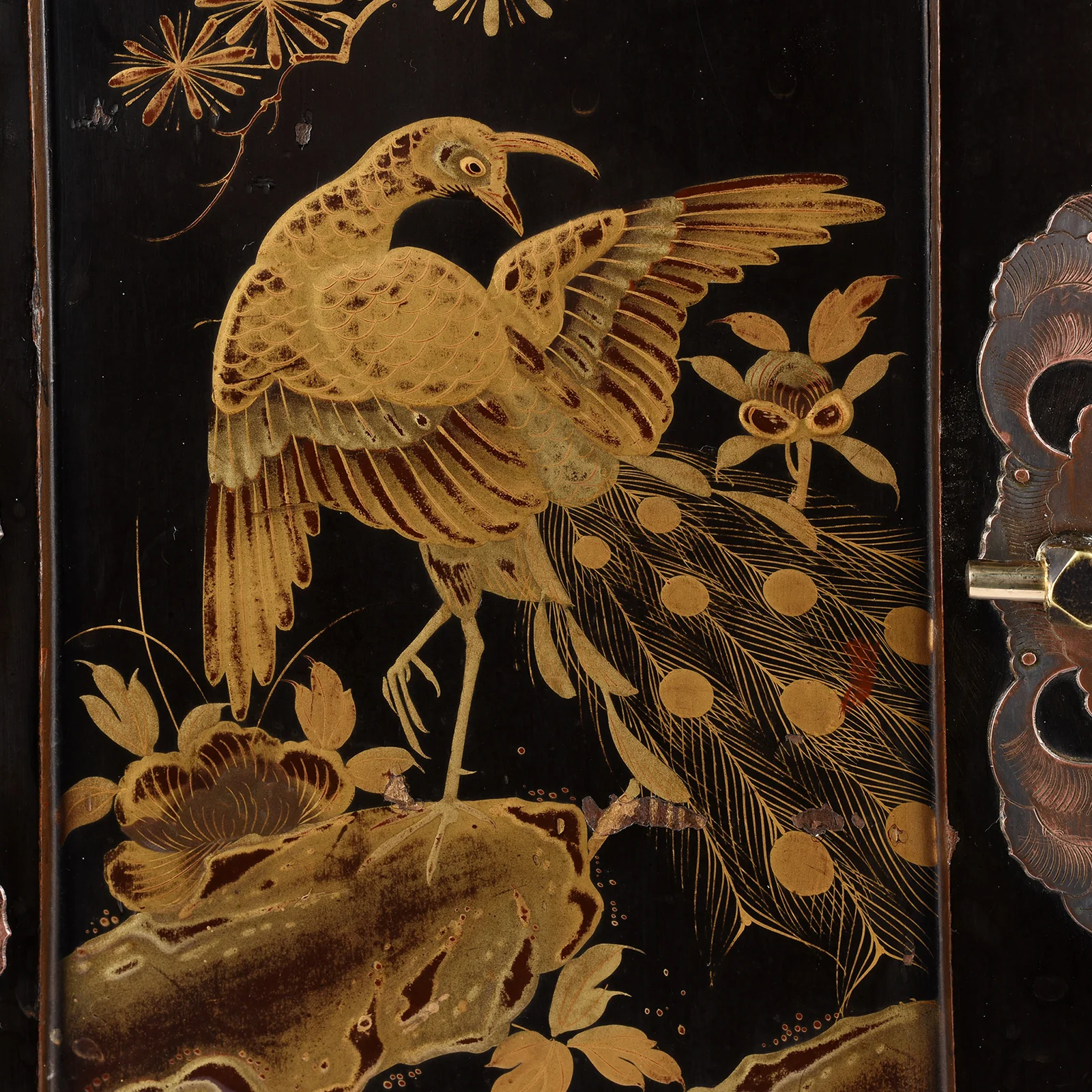 Japanese Lacquered Kodansu Table Cabinet - Meiji Period - Image 5