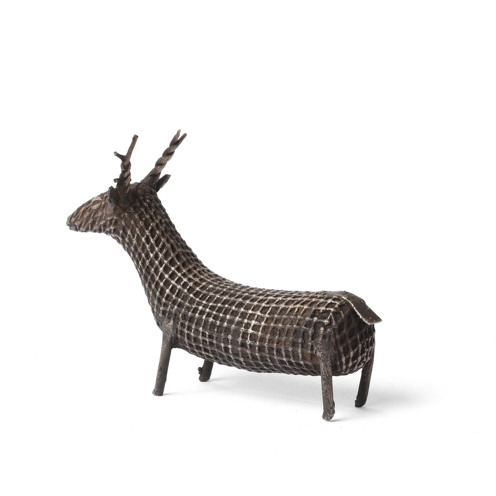 Kondh Dhokra Bronze Deer From Orissa - 19th Century - Image 4