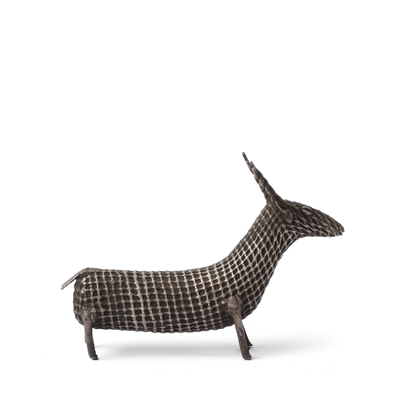 Kondh Dhokra Bronze Deer From Orissa - 19th Century - Image 5
