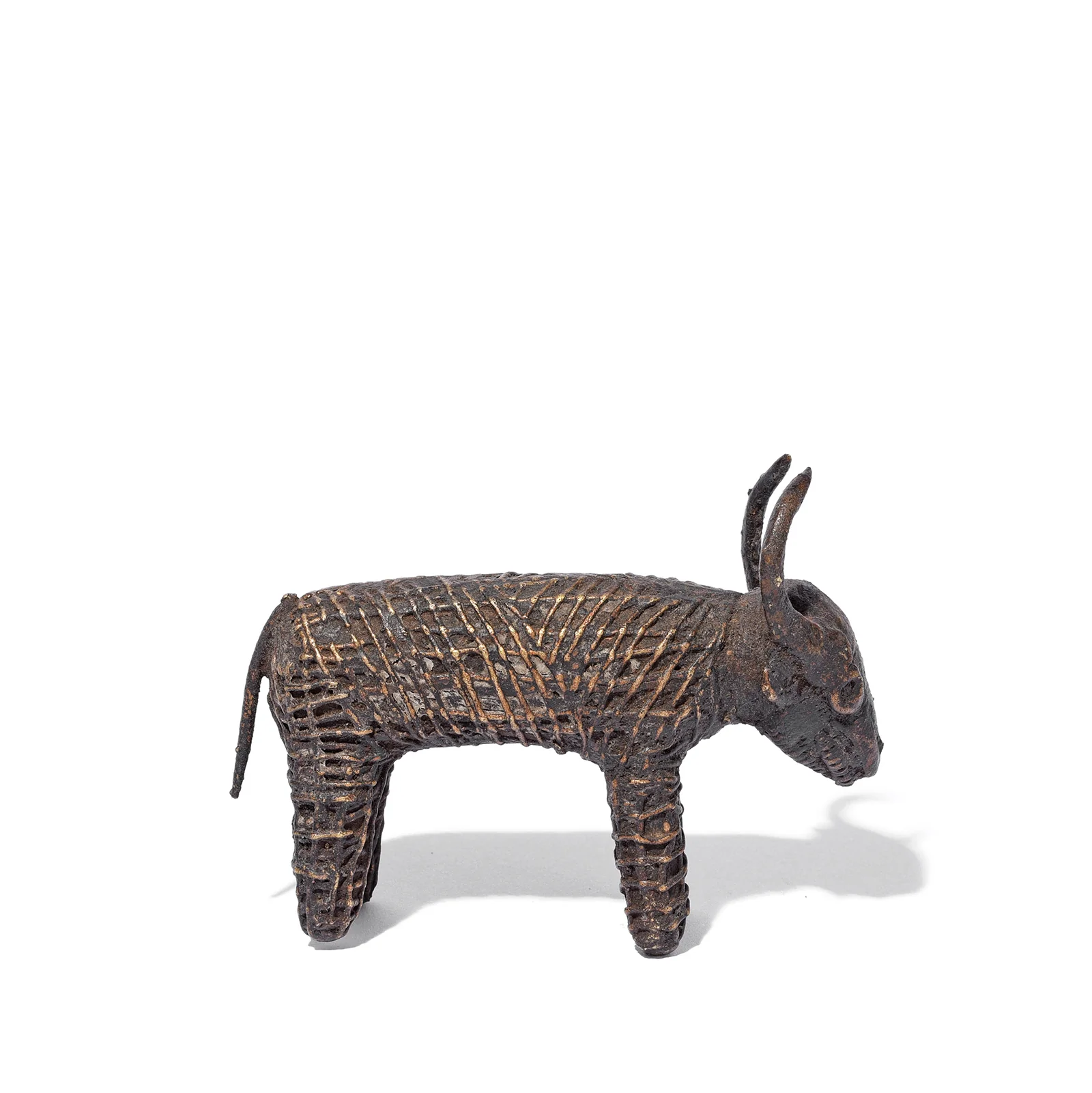 Kondh Dhokra Bronze Zebu Bull From Orissa - 19th Century - Image 2