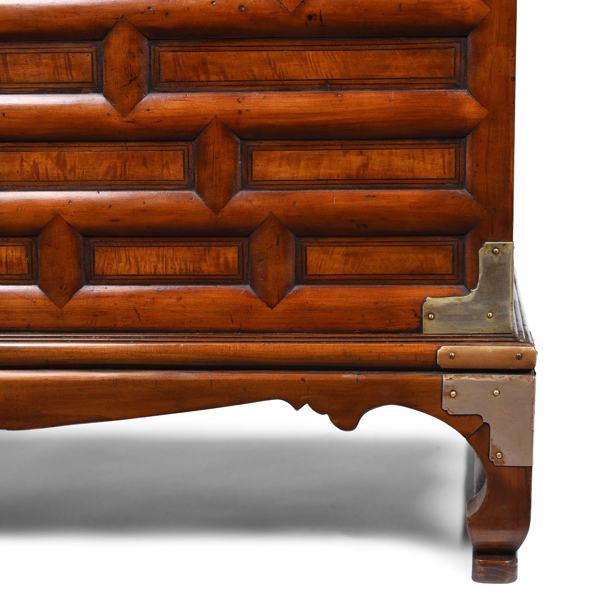 Burr Elm Korean Morijang Side Cabinet - Early 20thC - Image 9