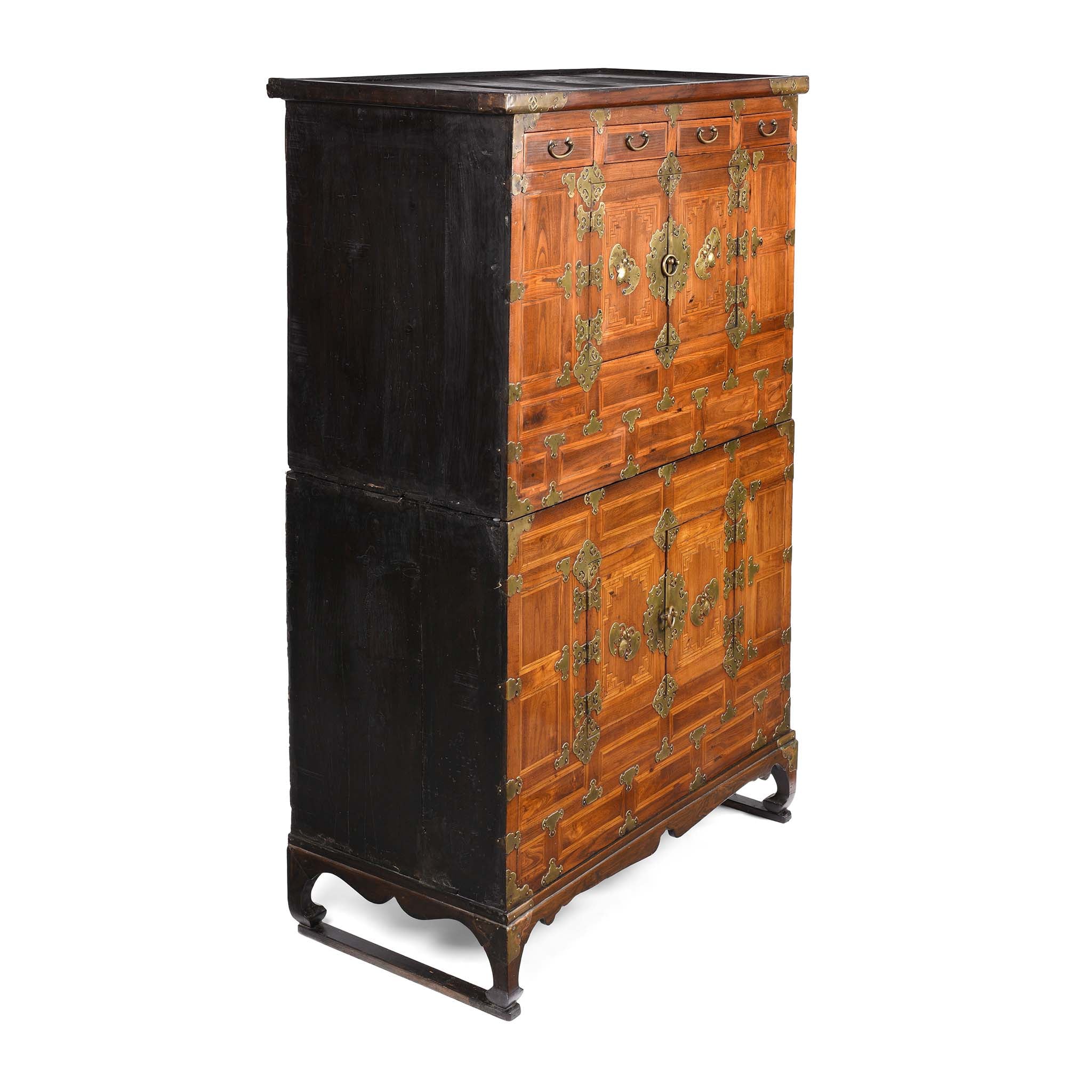 Korean Ich Ung Jang Cabinet - Elm & Cryptomeria - Late 19thC - Image 5