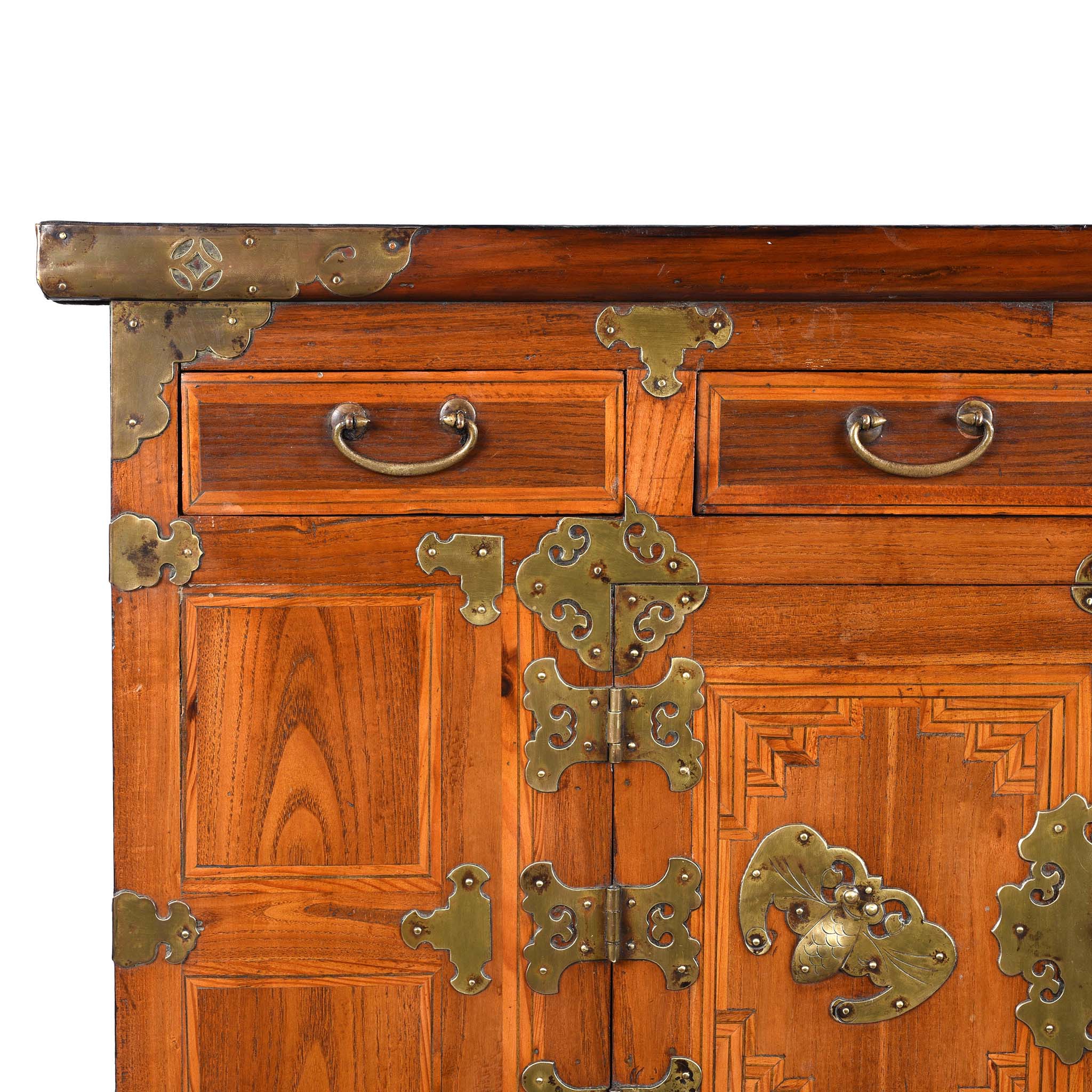 Korean Ich Ung Jang Cabinet - Elm & Cryptomeria - Late 19thC - Image 6