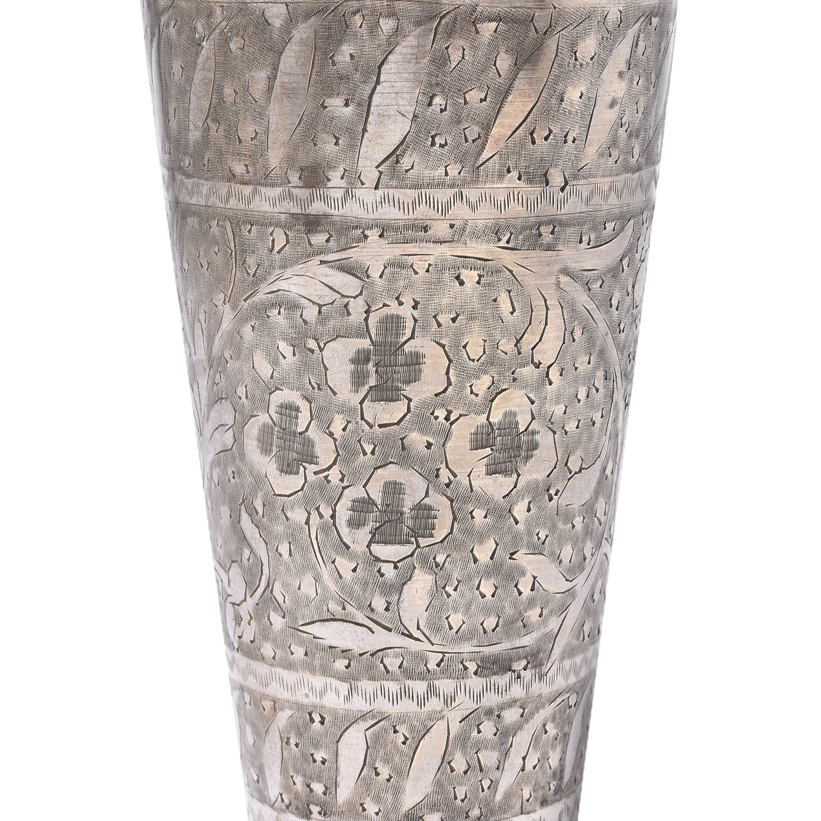 Vintage Lassi Cup - Nickel Plated Brass - Early 20th Century - Image 2