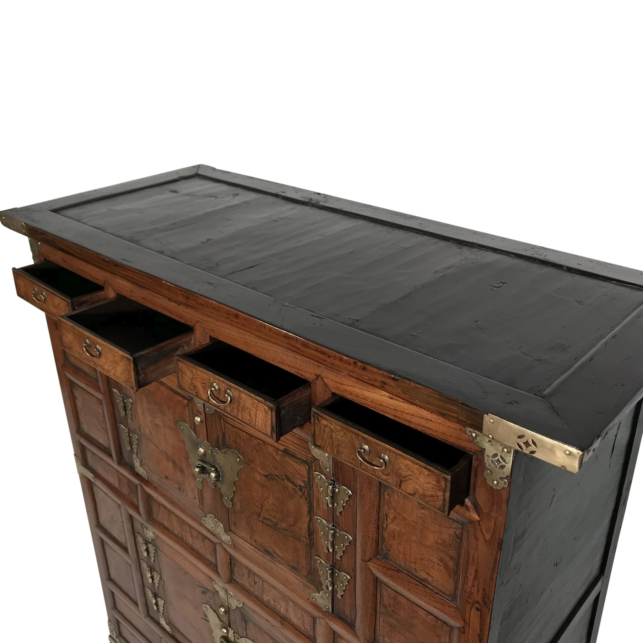 Burr Elm Cabinet From Korea - 19th Century - Image 5
