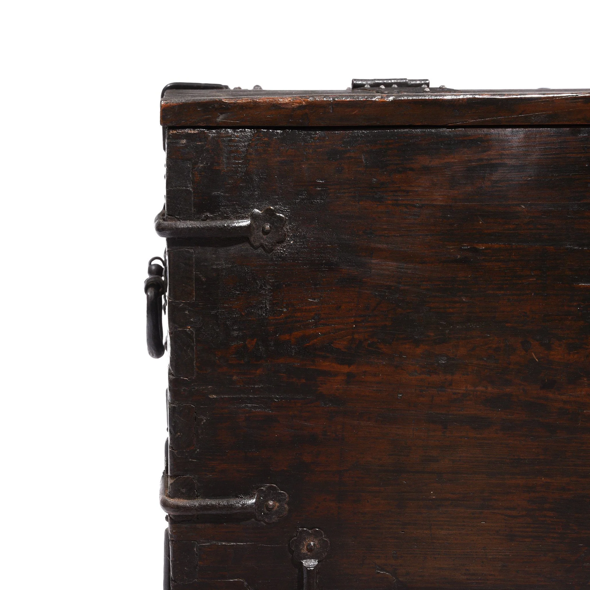 Korean Coin Chest With Iron Mounts - 18thC - Image 3