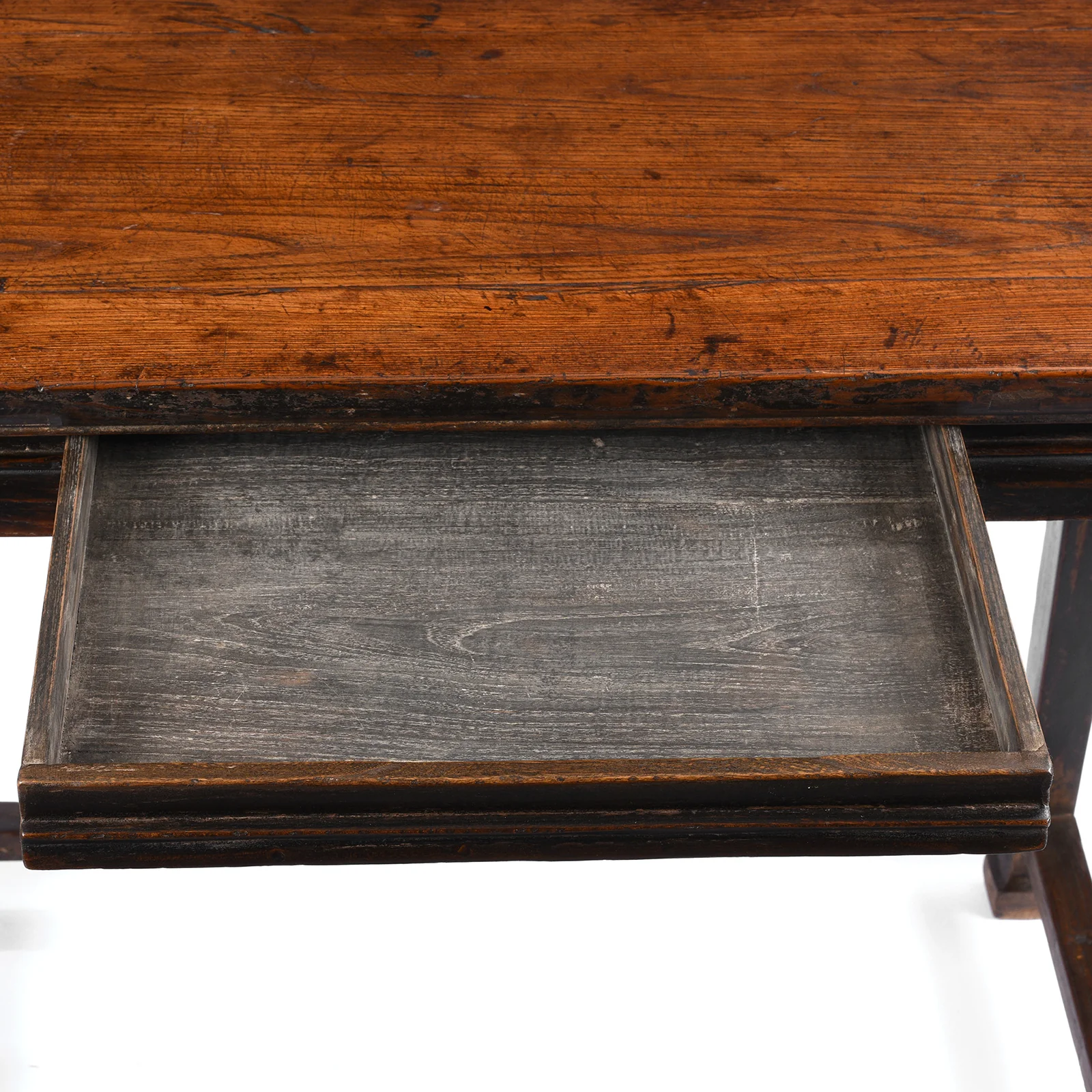 Ming Style Half Table From Shanxi Province - Early 19th Century - Image 4