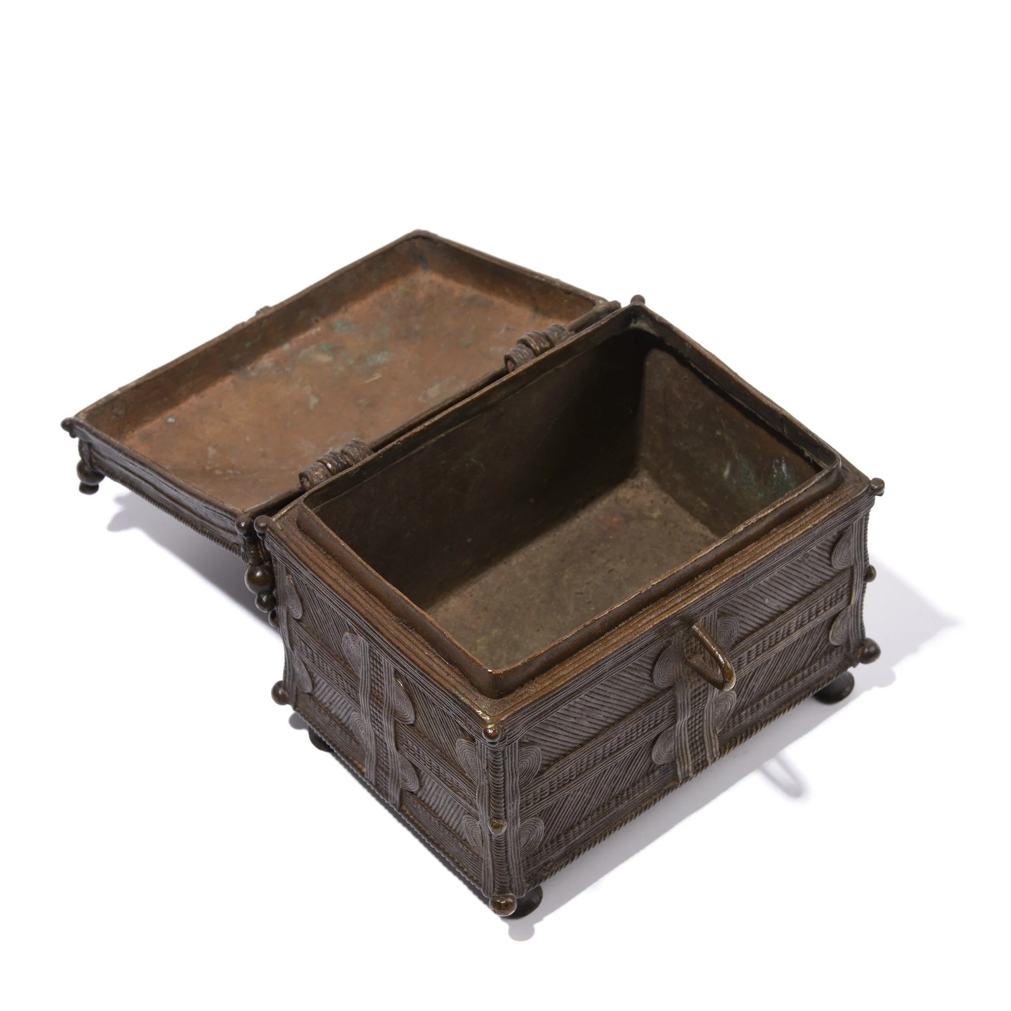 Old Brass Dhokra Money Box From Orissa - Late 19thC - Image 2