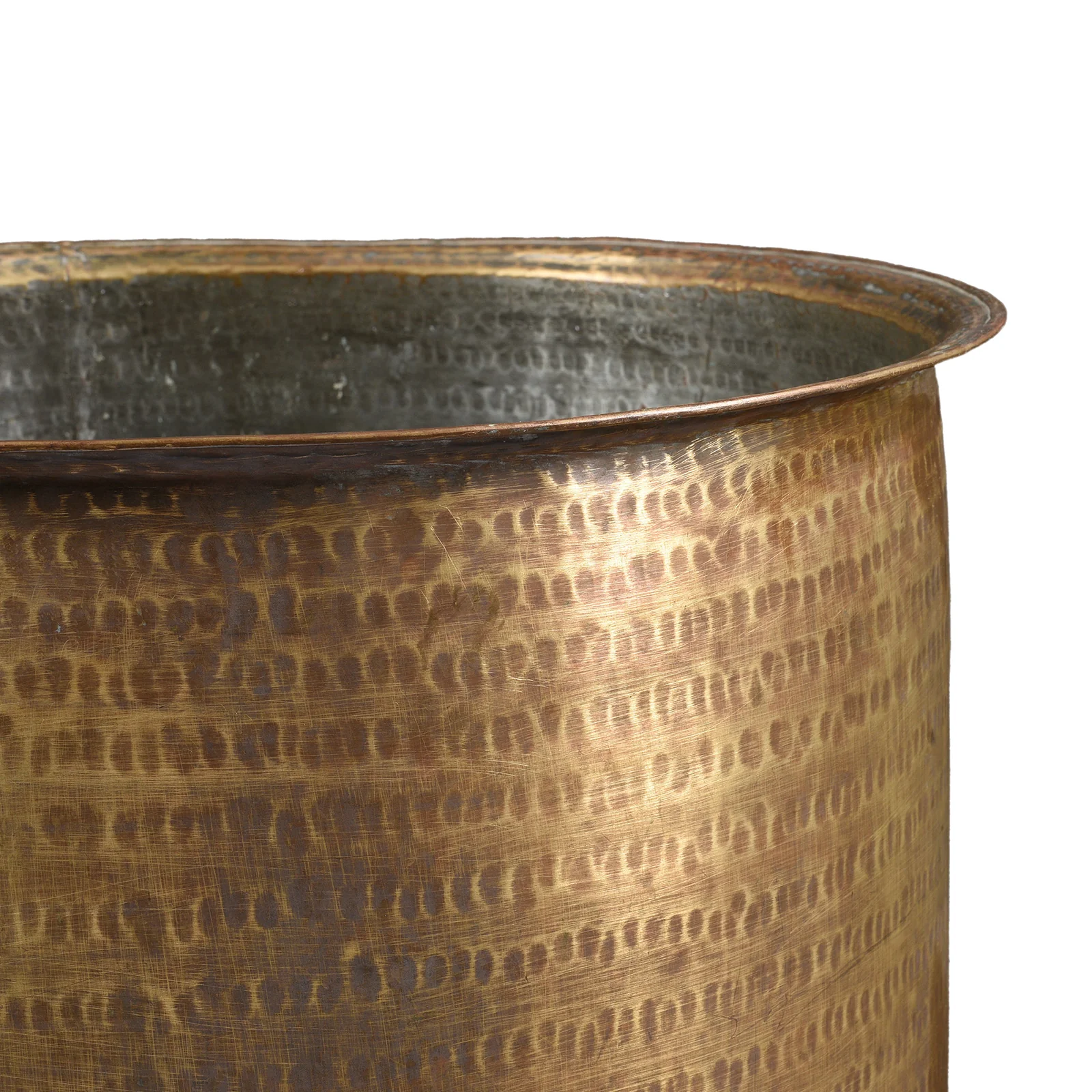 Old Brass Planter From Rajasthan - Ca 1900 - Image 2