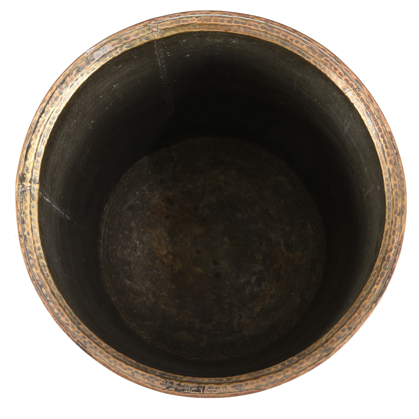 Old Brass Planter From Rajasthan - Ca 1900 - Image 4