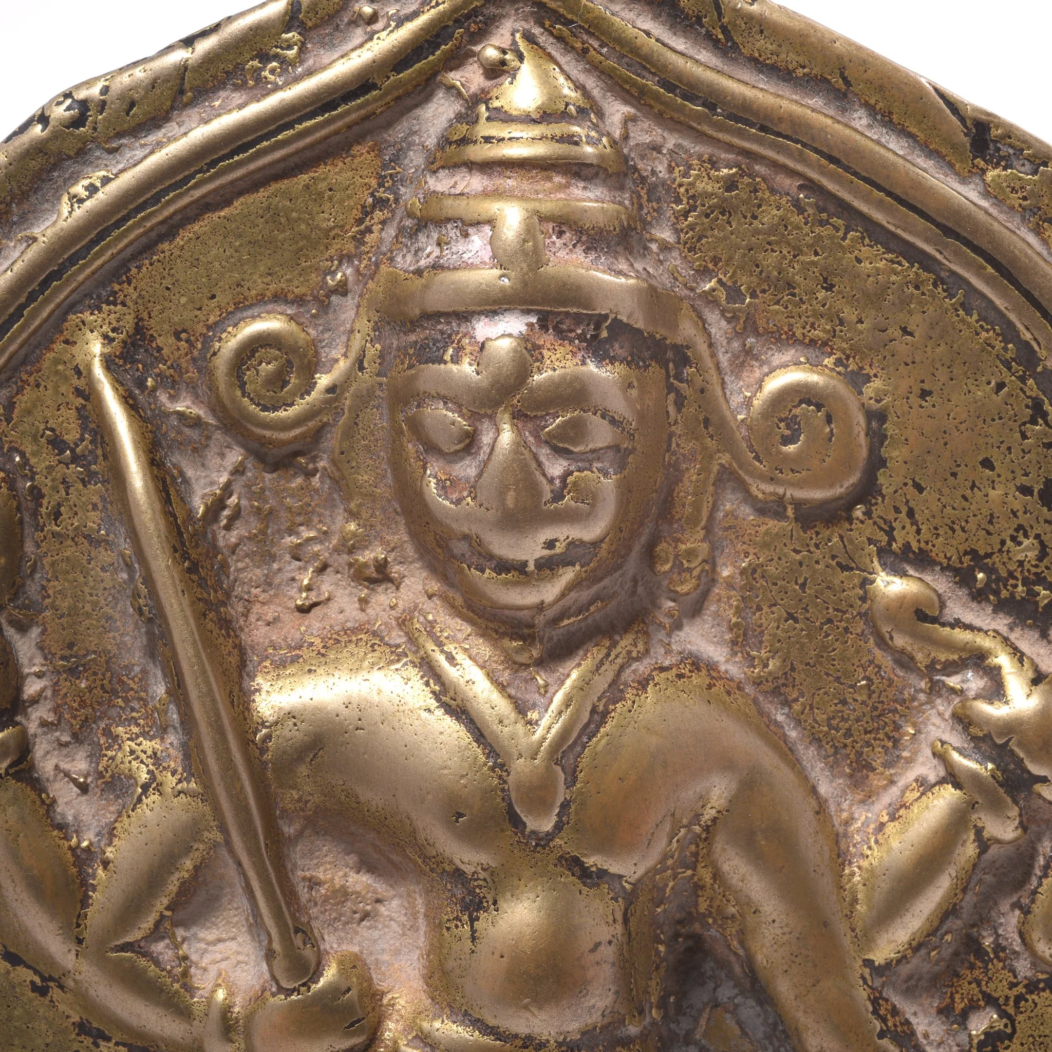 Bronze Votive Panel of Bhairava - Early 19thC - Image 3