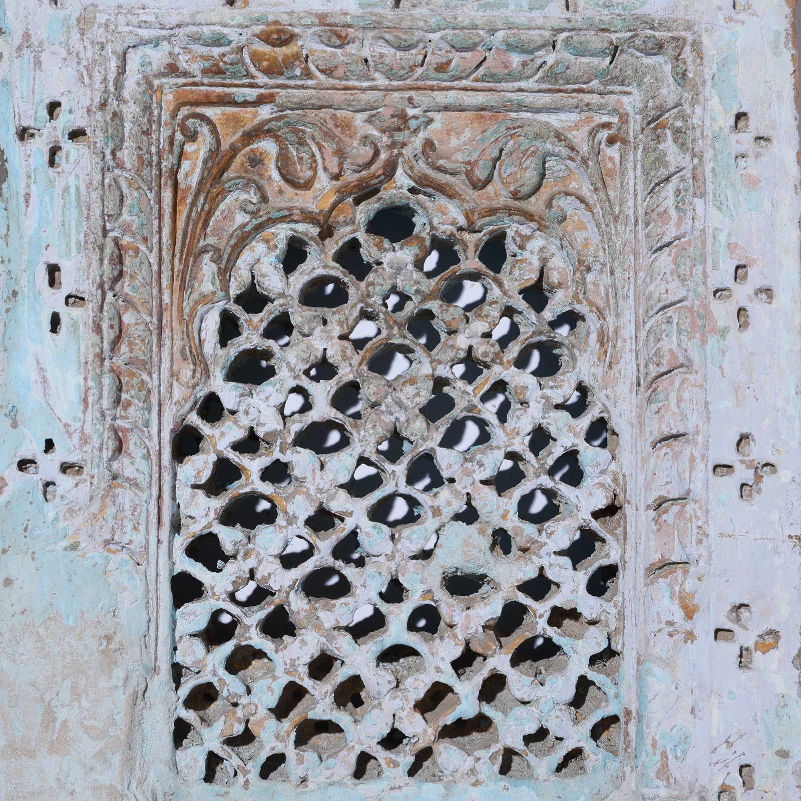 Stone Jali Panel From Jaisalmer - 19th Century (On Stand) - Image 3