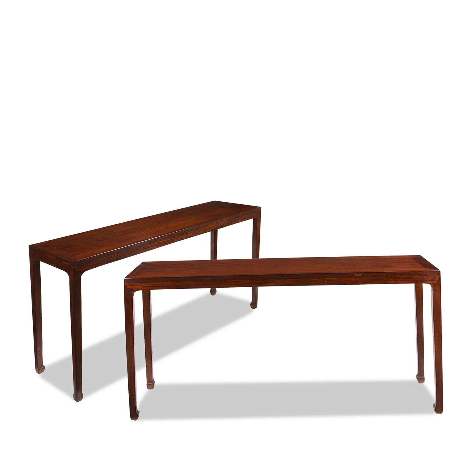 Ming Style Console Table Made From Old Elm - Image 2