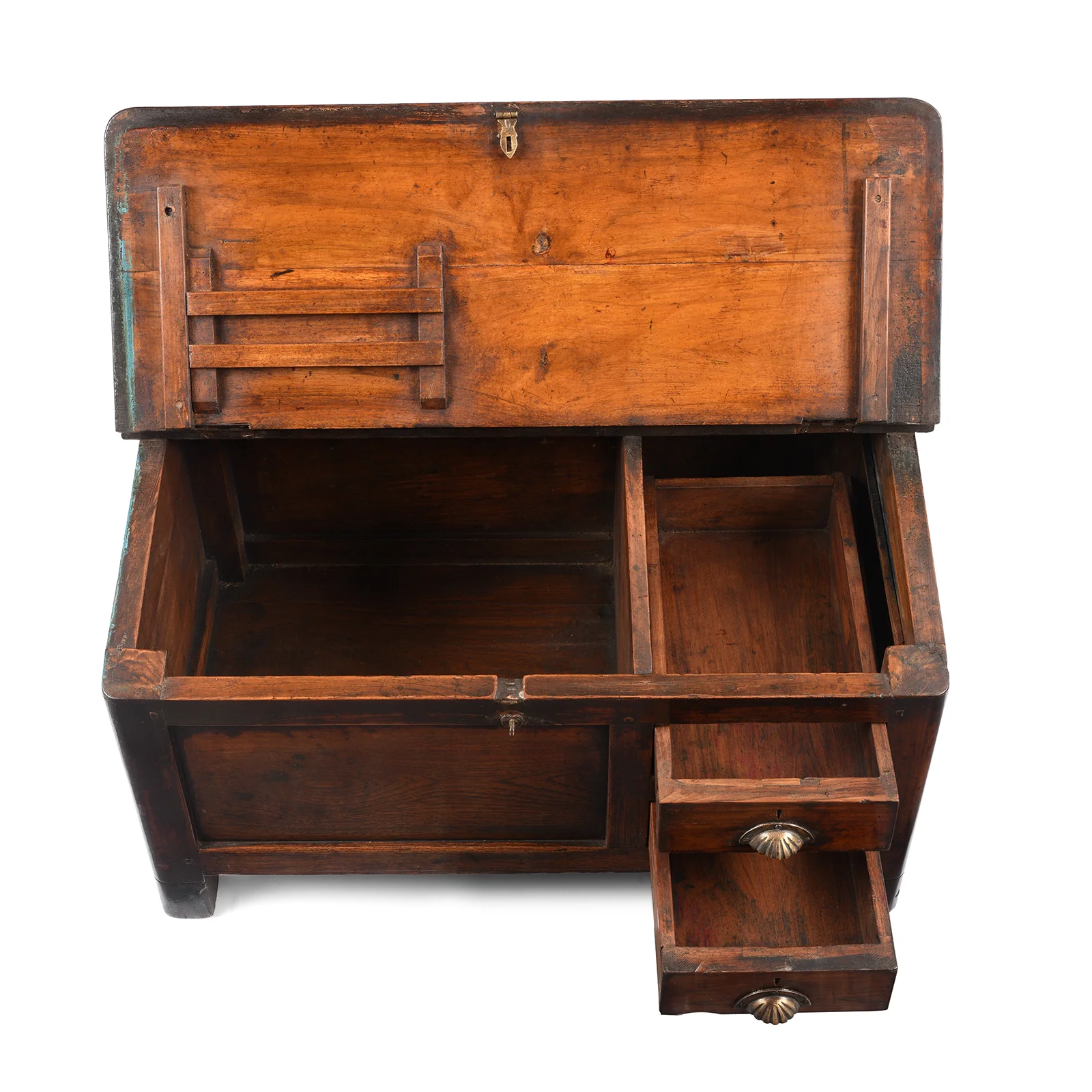 Colonial Writing Desk From Gujarat - Ca 1920 - Image 3
