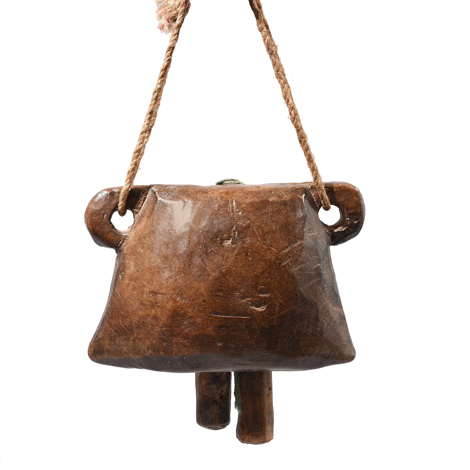 Old Indian Cow Bell From Rajasthan - Early 20th Century - Image 4