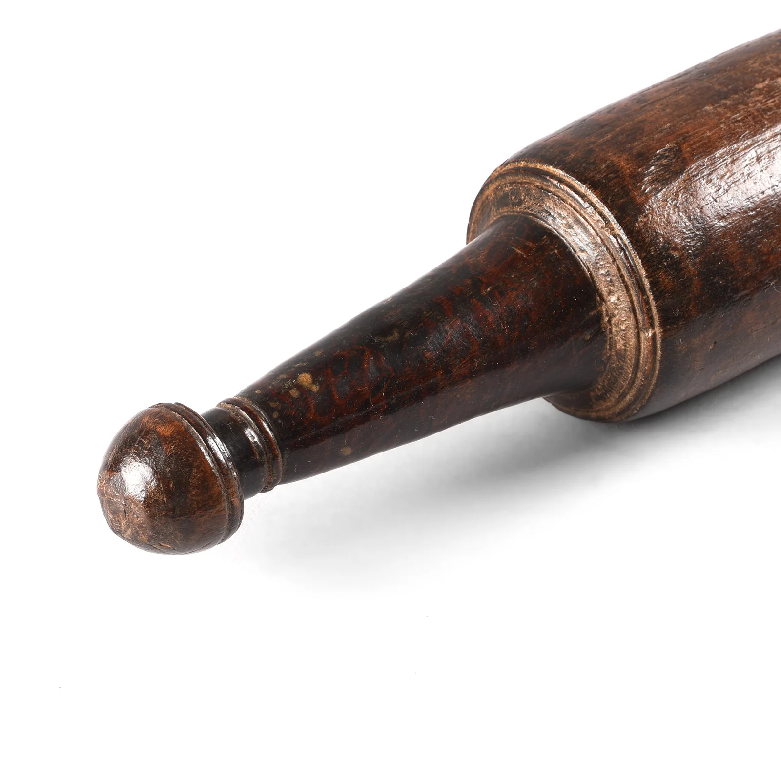 Old Indian Rolling Pin From Rajasthan - Ca 1920 - Image 3