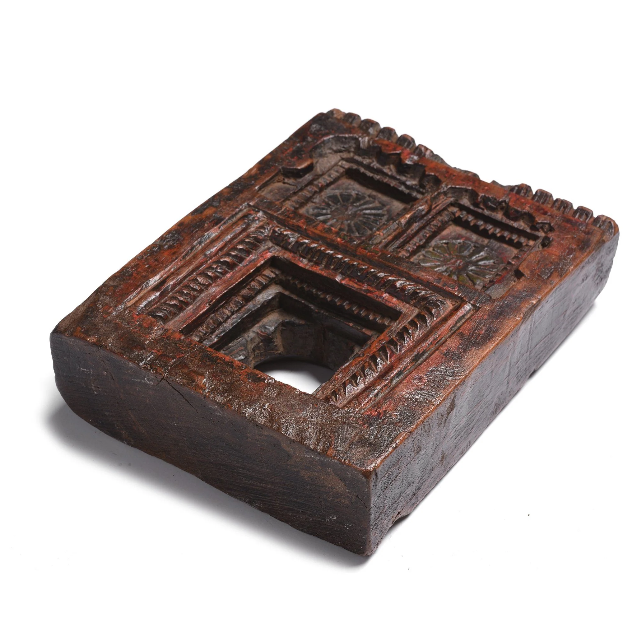 Carved Indian Votive Panel From Andra Pradesh - Ca 1900 - Image 2