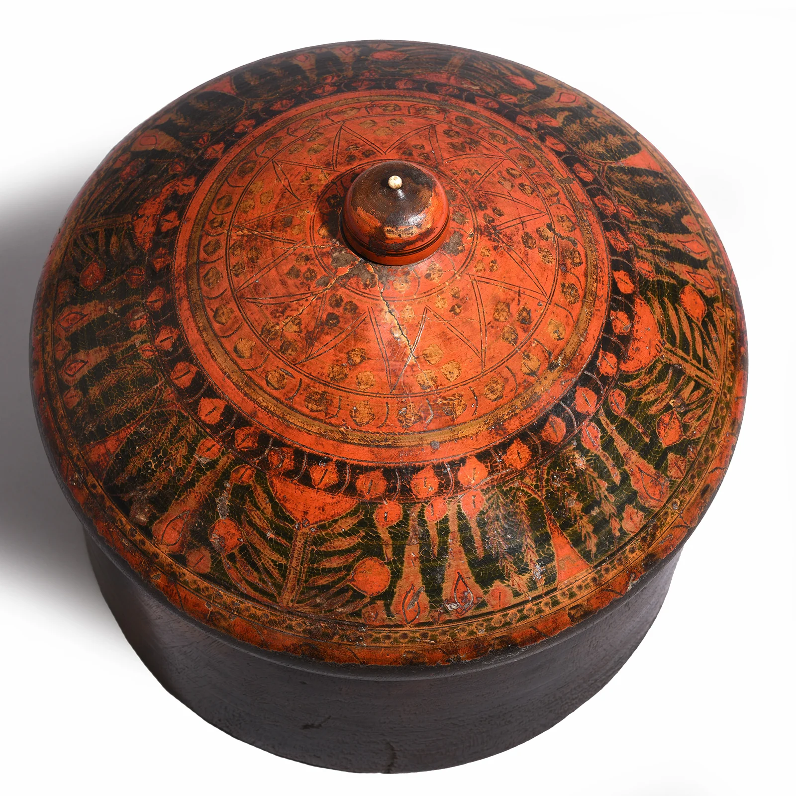 Old Lacquer Box From Jaisalmer - 18th Century - Image 2