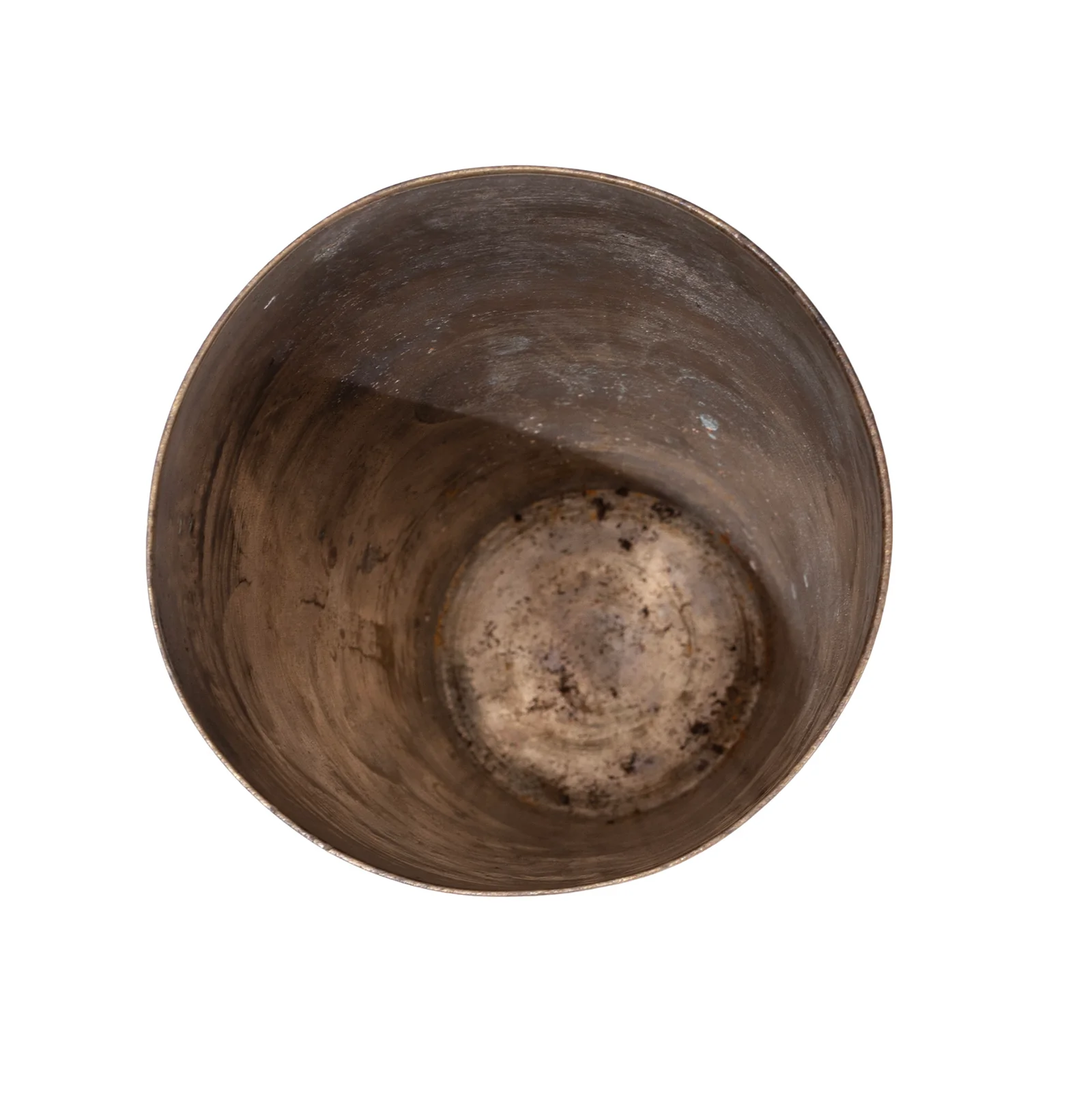 Lassi Cup - Nickel Plated Engraved Brass - Early 20th Century - Image 5
