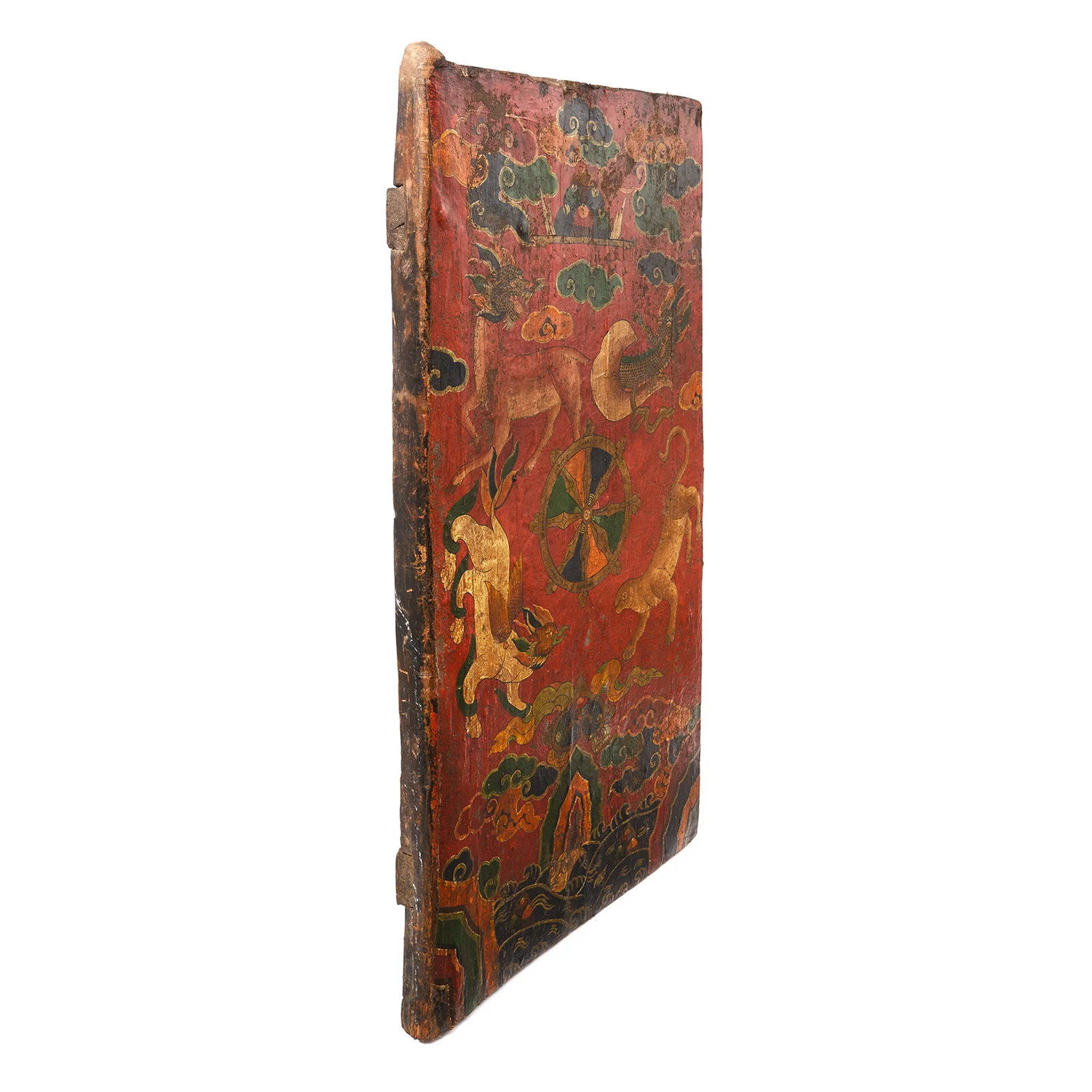 Original Painted Tibetan Door - 19th Century - Image 9