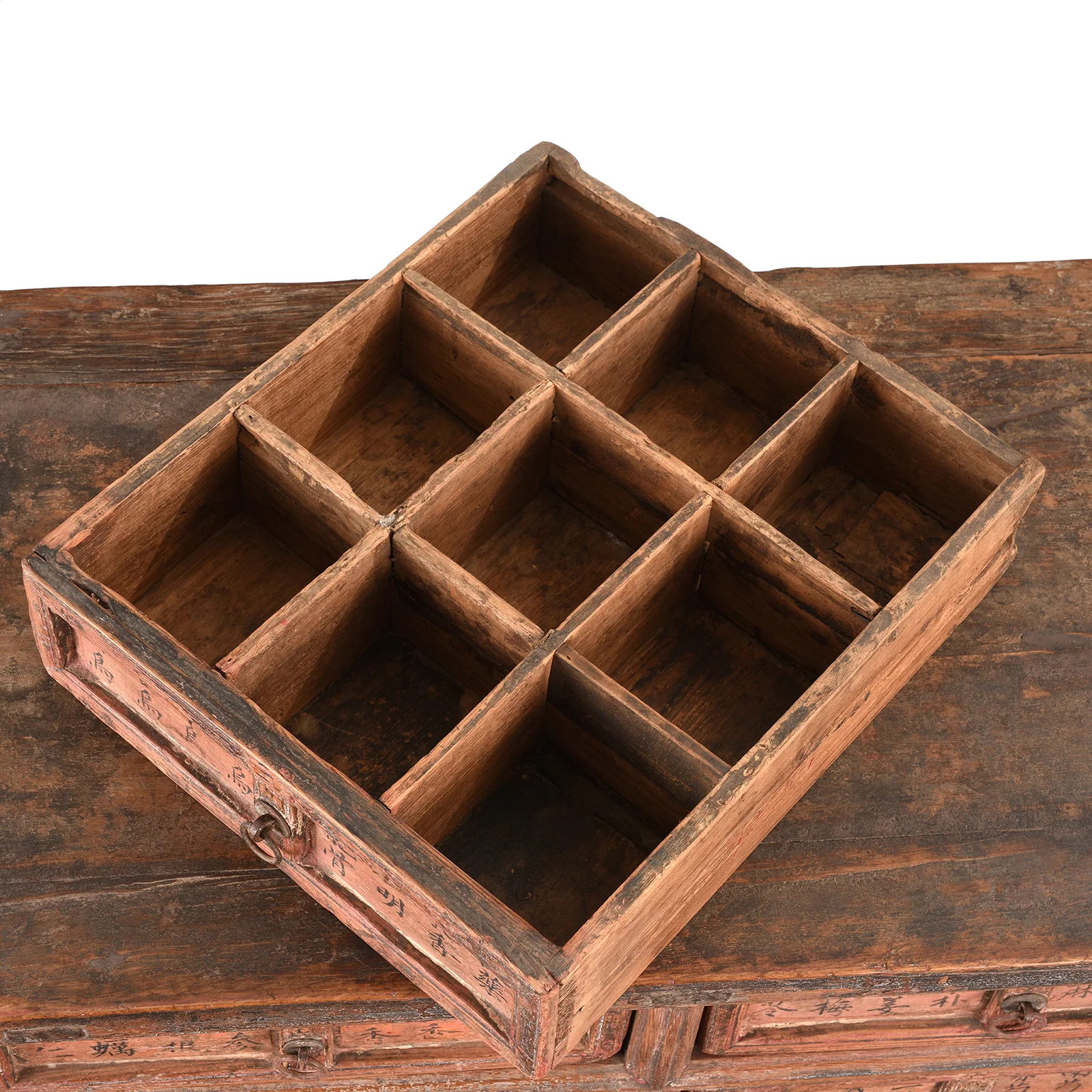 Painted Apothecary Chest From Shanxi Province - 19th Century - Image 6