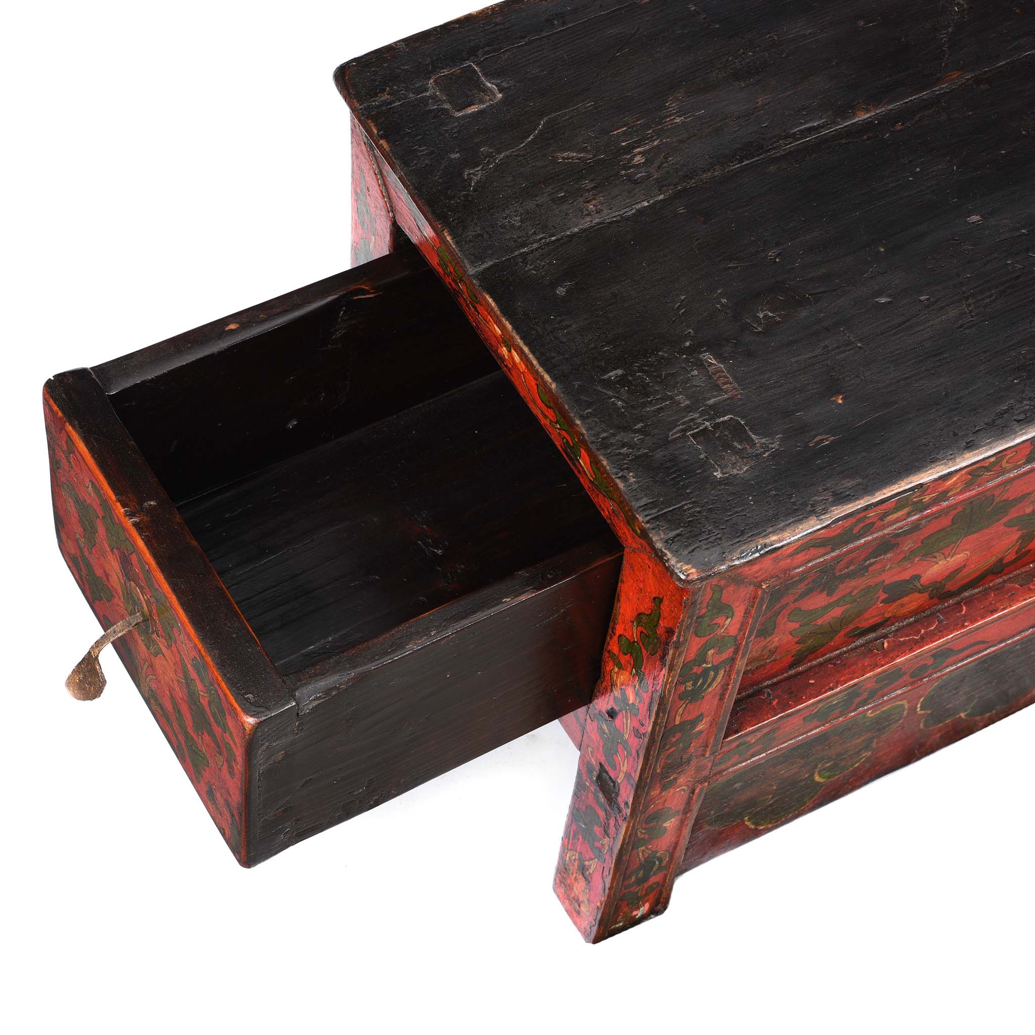 Antique Painted Tibetan Choksar - 19thC - Image 10