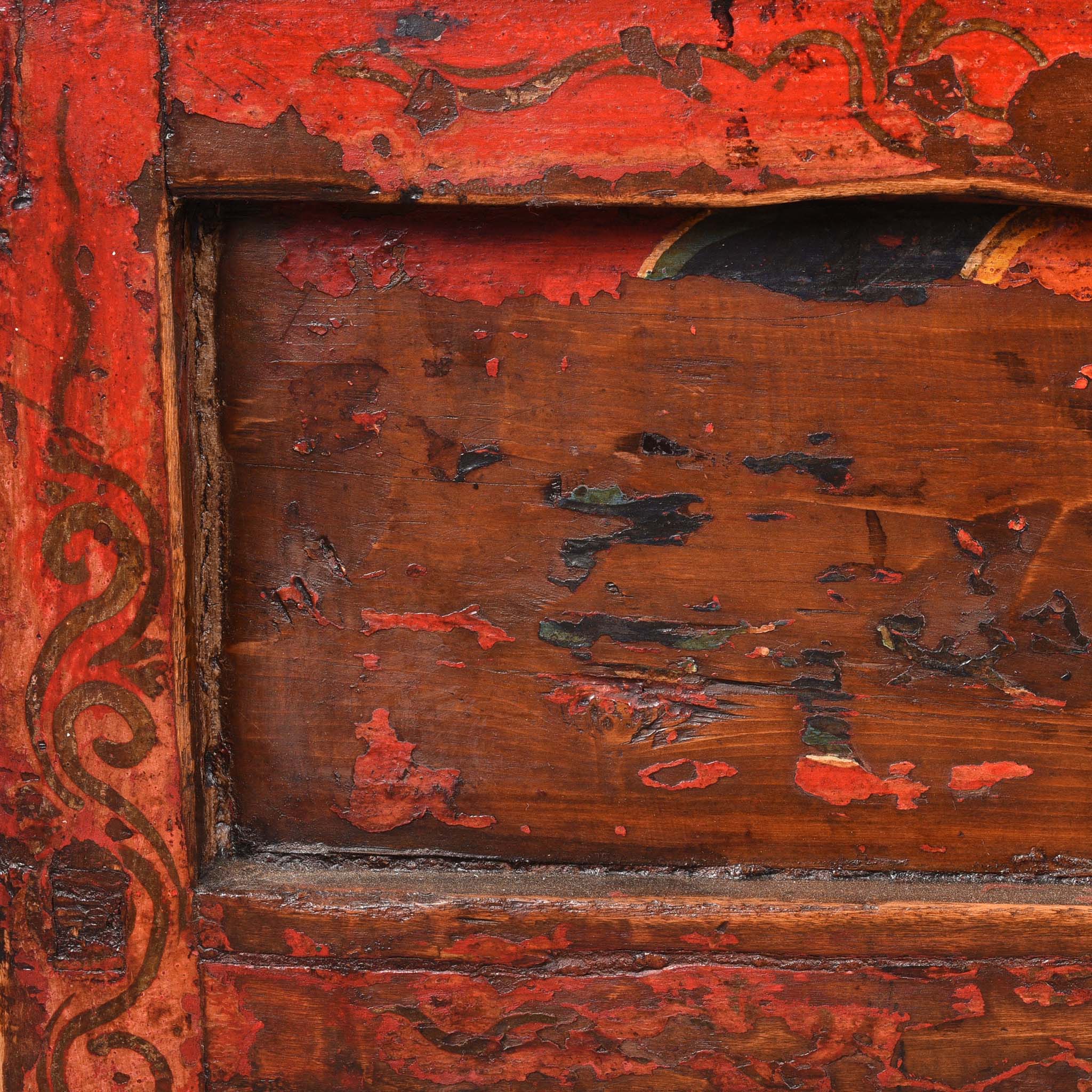 Antique Painted Tibetan Choksar - 19thC - Image 13