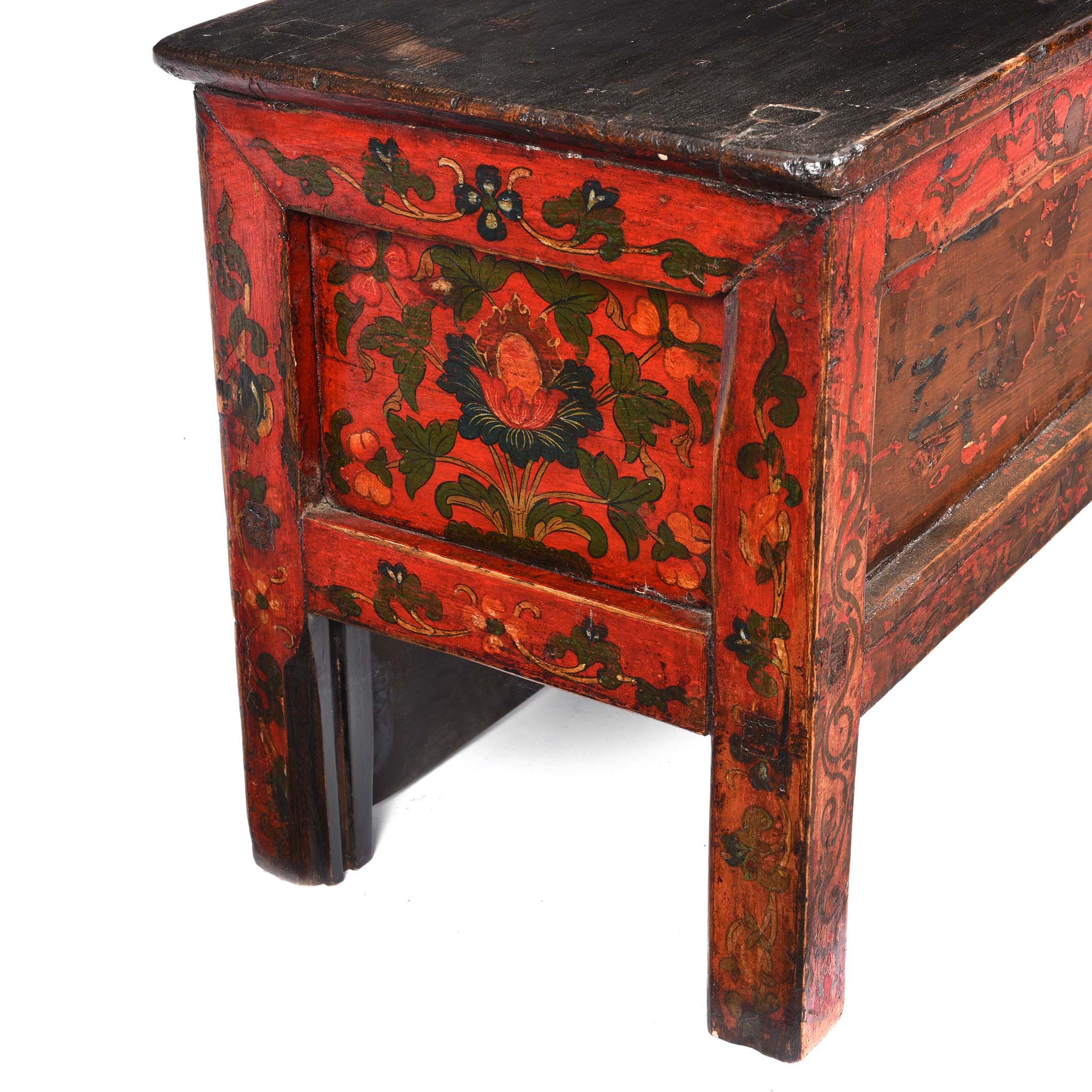 Antique Painted Tibetan Choksar - 19thC - Image 14