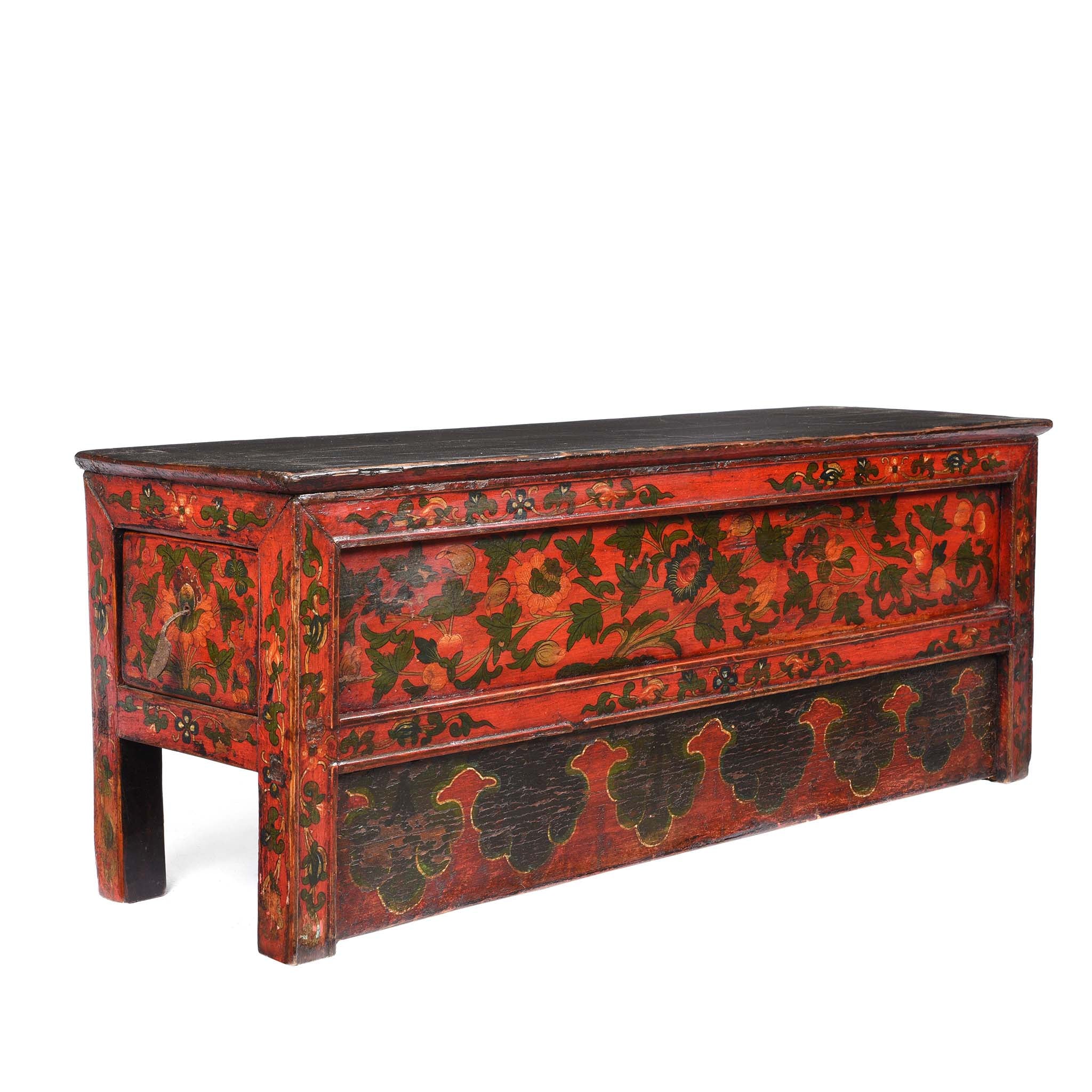 Antique Painted Tibetan Choksar - 19thC - Image 6