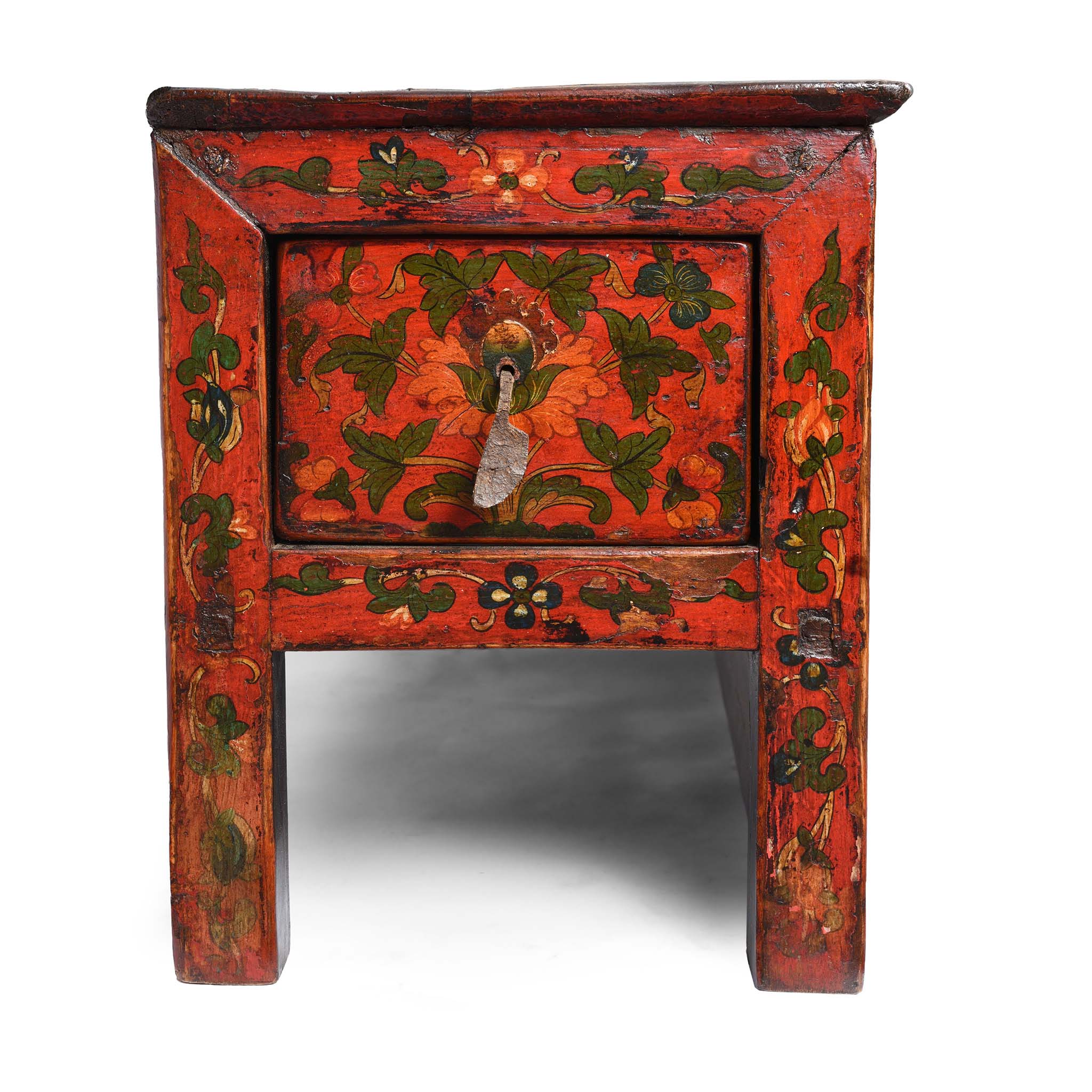 Antique Painted Tibetan Choksar - 19thC - Image 8