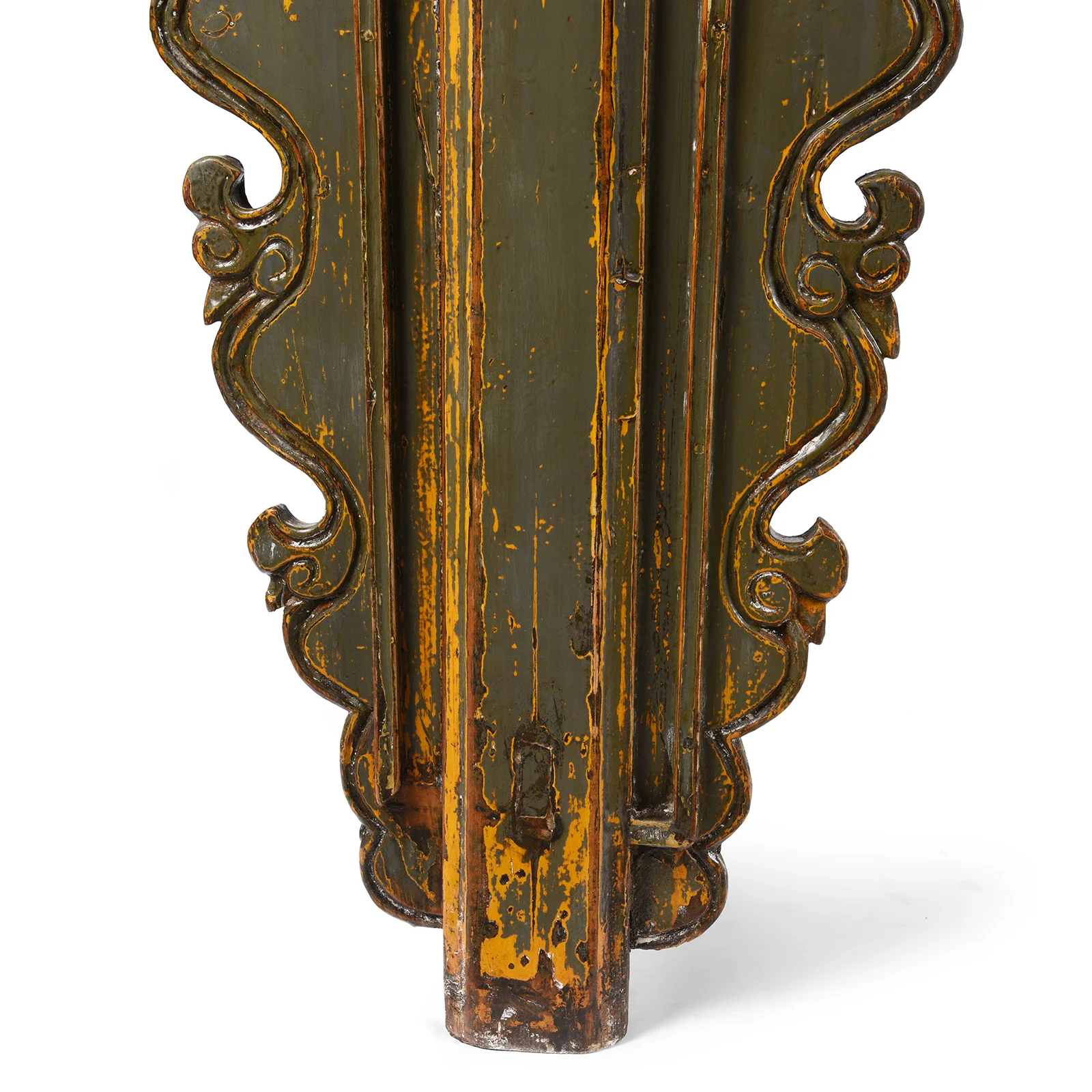 Painted Elm Altar Table From Qinghai -19th Century - Image 7