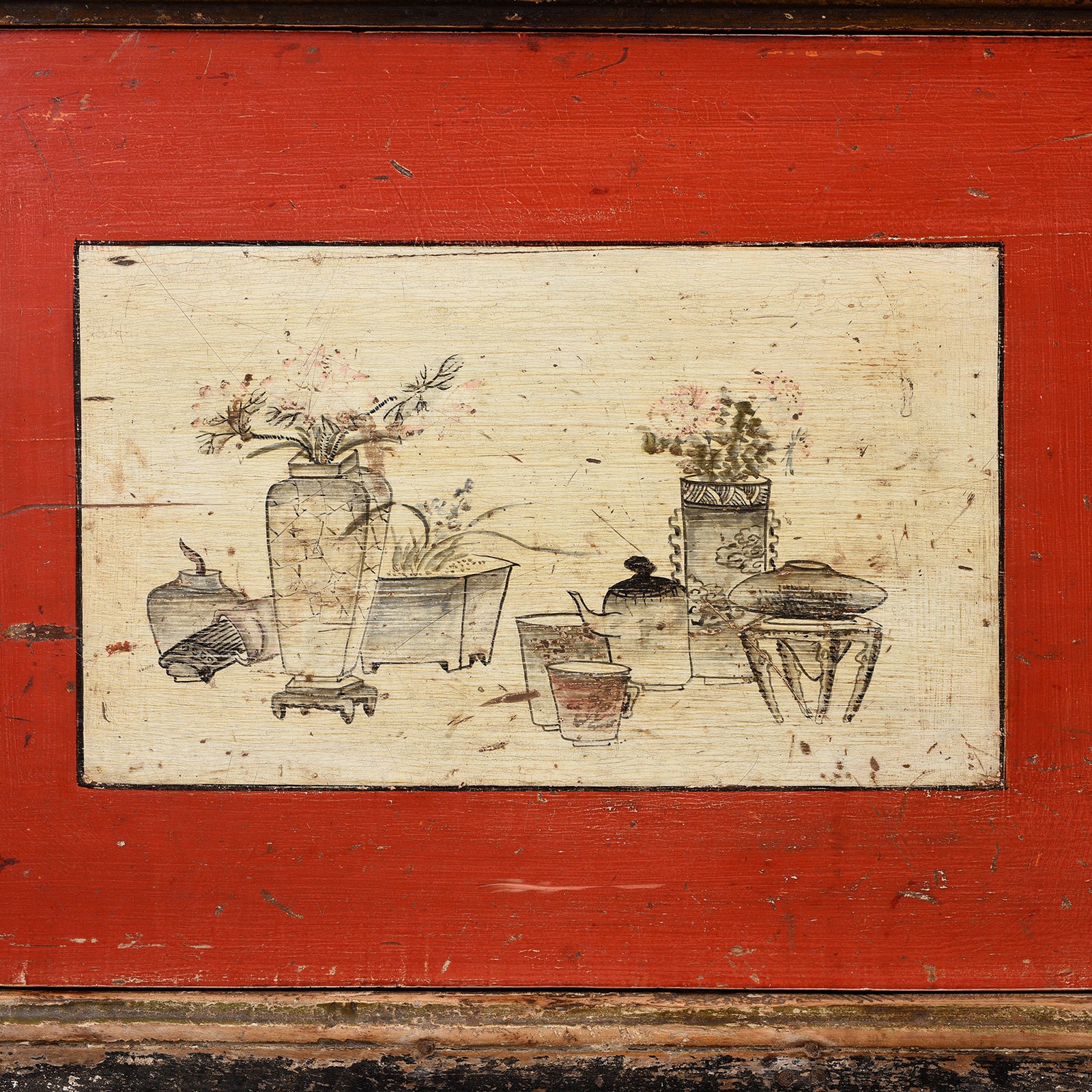 Painted Gansu Sideboard - 19th Century - Image 3