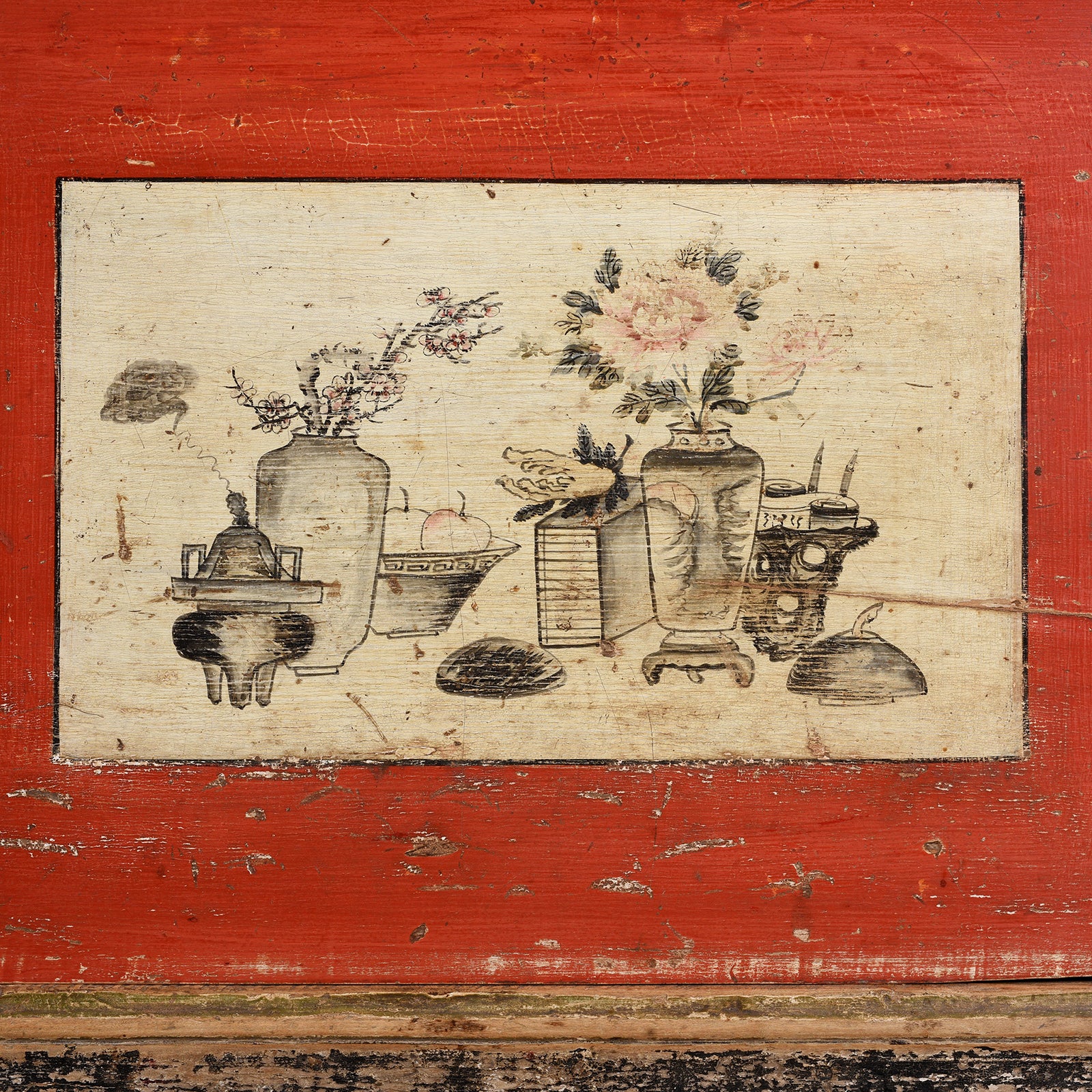 Painted Gansu Sideboard - 19th Century - Image 6