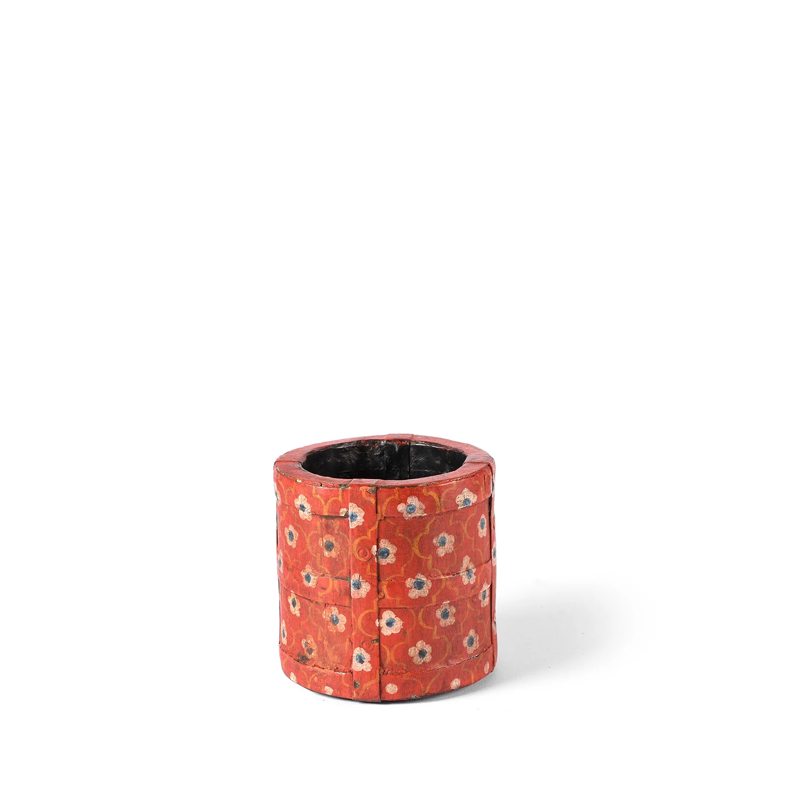 Painted Wooden Grain Measure Pencil Pot - Image 4
