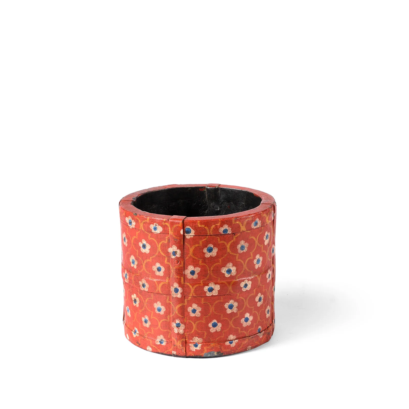 Painted Grain Measure Planter - Jain Red - Image 4