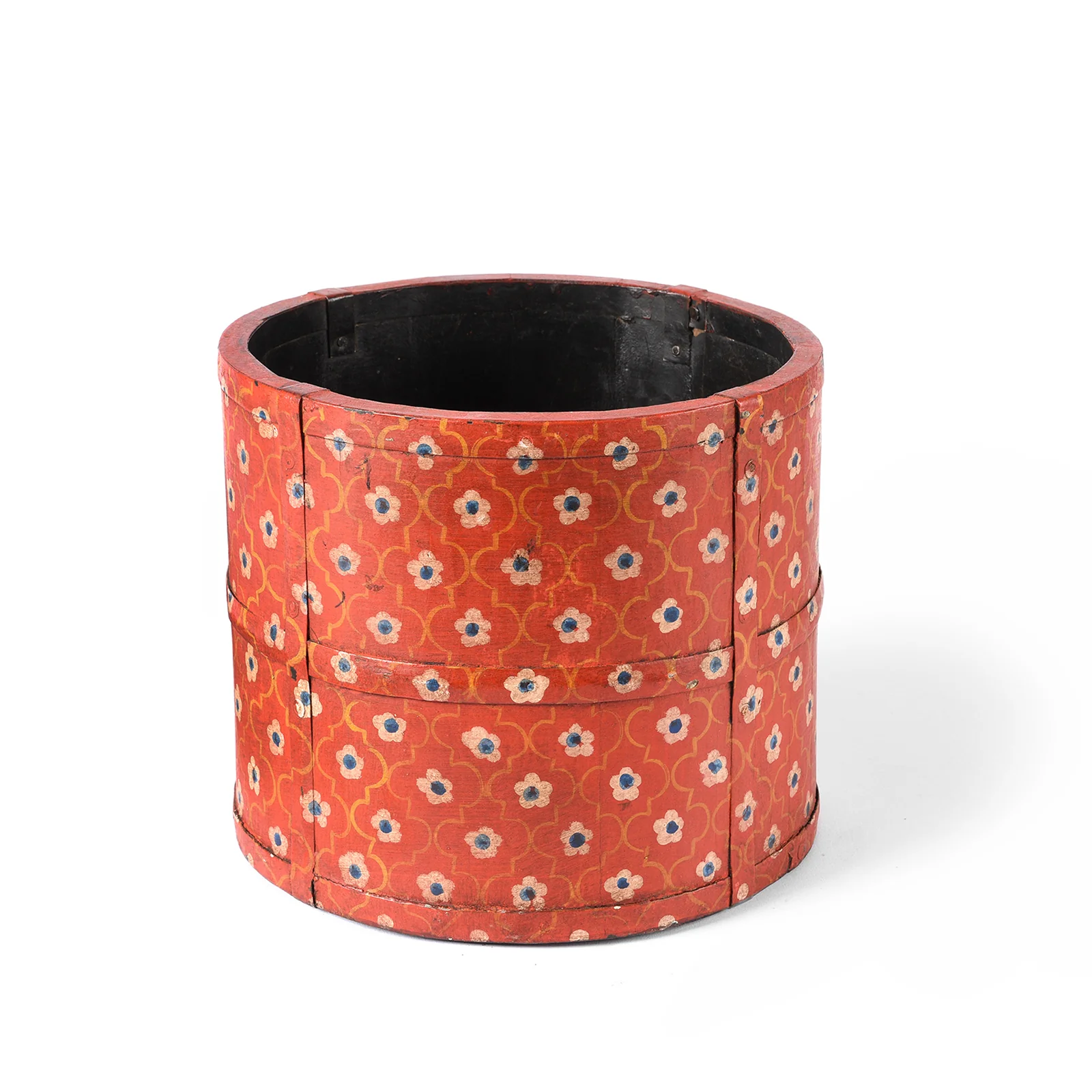 Painted Grain Measure Planter - Jain Red - Image 6