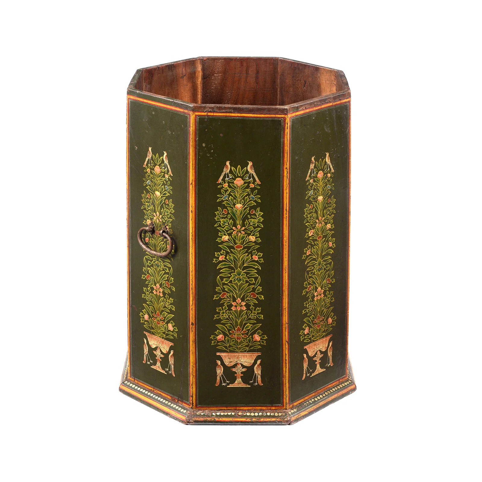Painted Umbrella Stand From Rajasthan