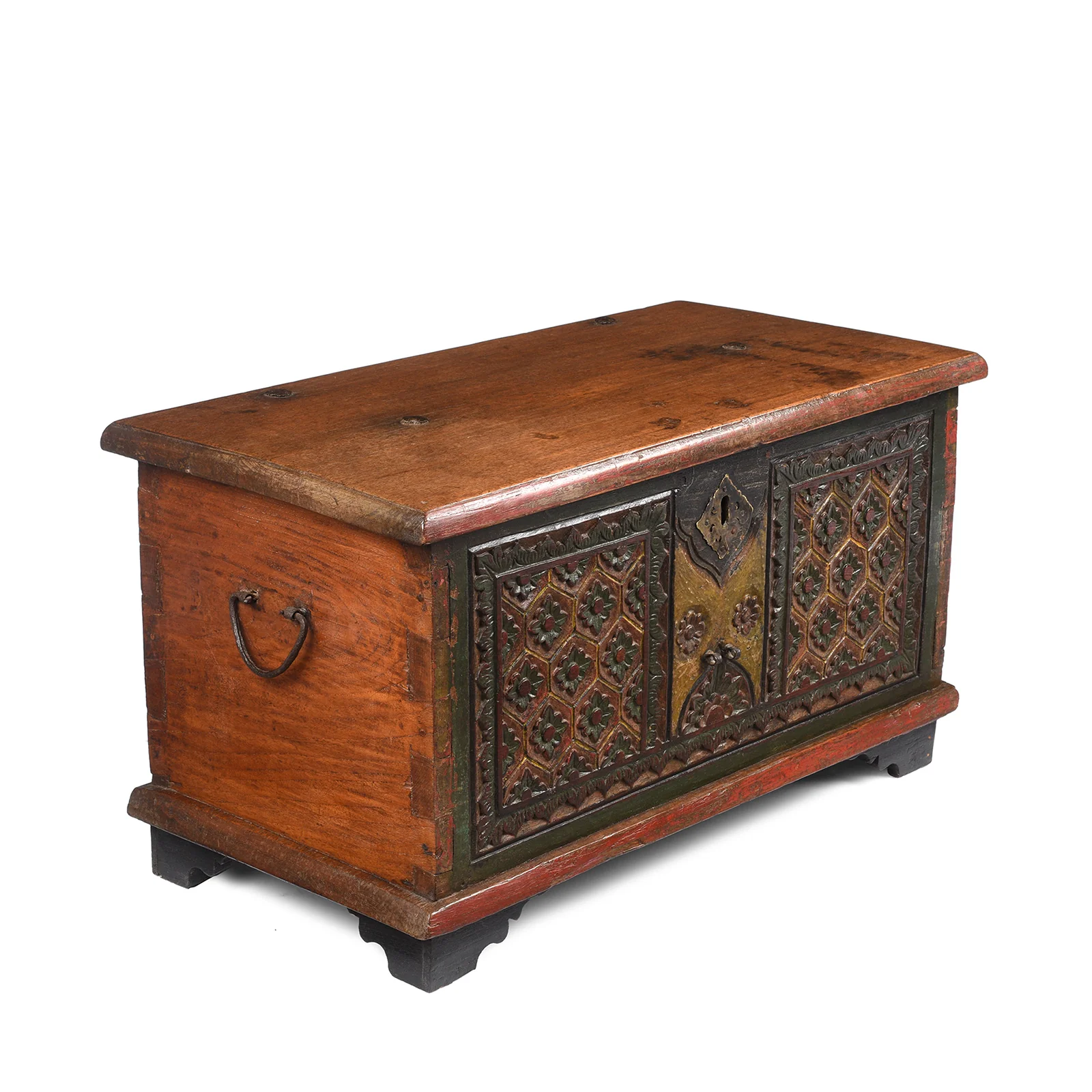 Painted Indonesian Chest - 19th Century - Image 3