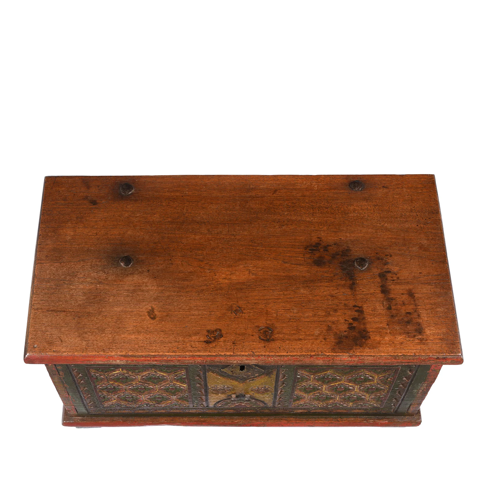 Painted Indonesian Chest - 19th Century - Image 4