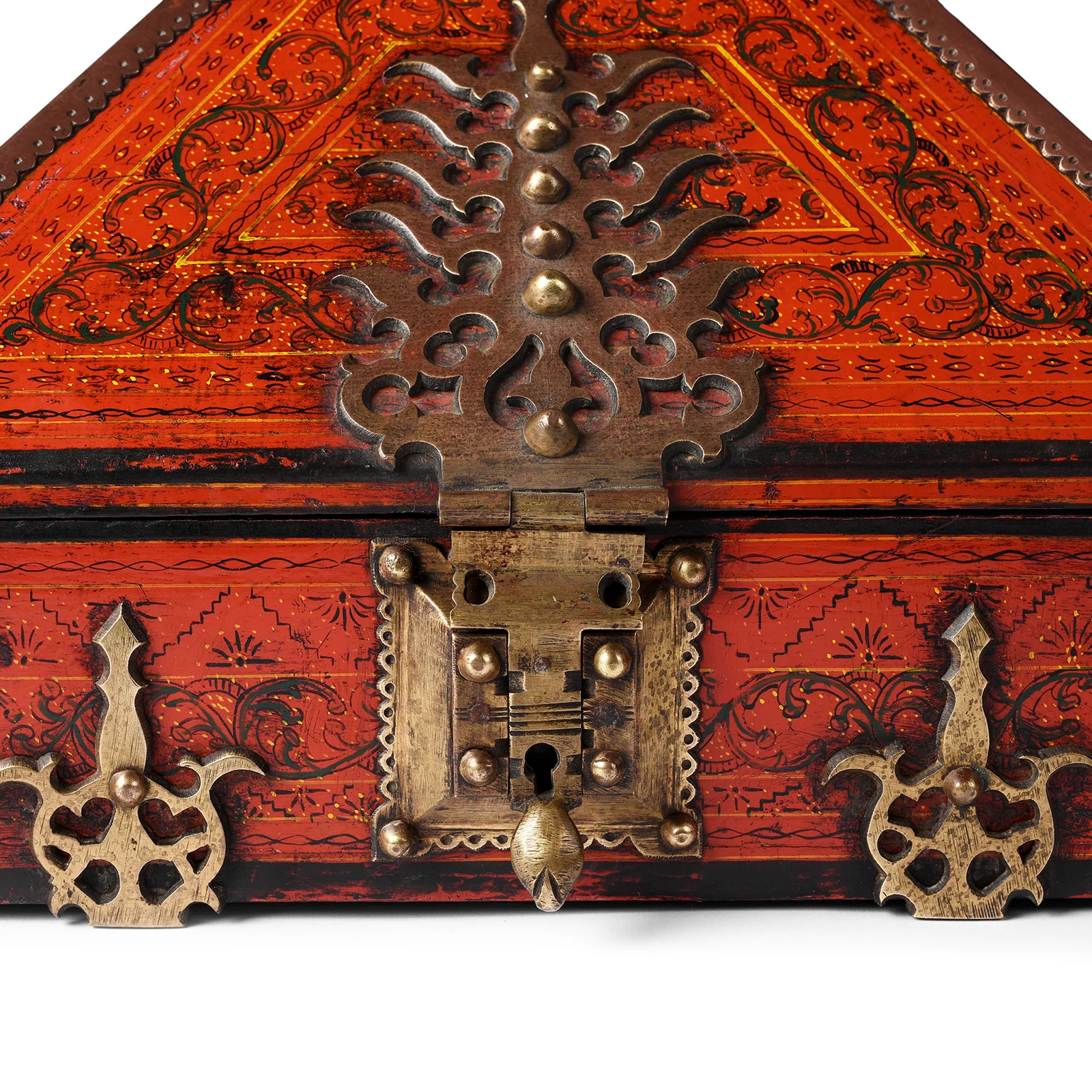 Painted Betel Nut Box From Kerala - Ca 1910 - Image 4