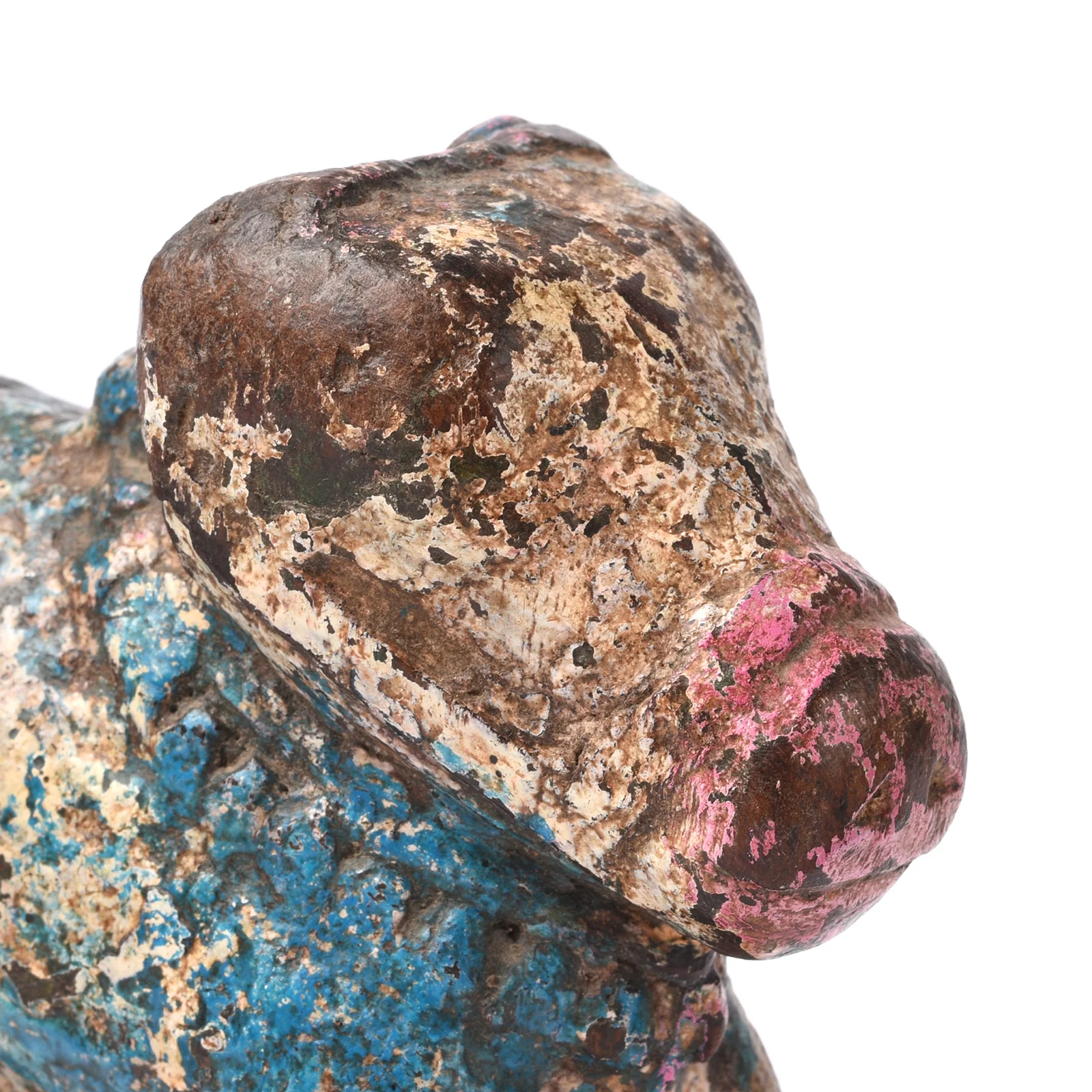 Painted Nandi Bull Toy From Andhra Pradesh - Ca 1950's - Image 3