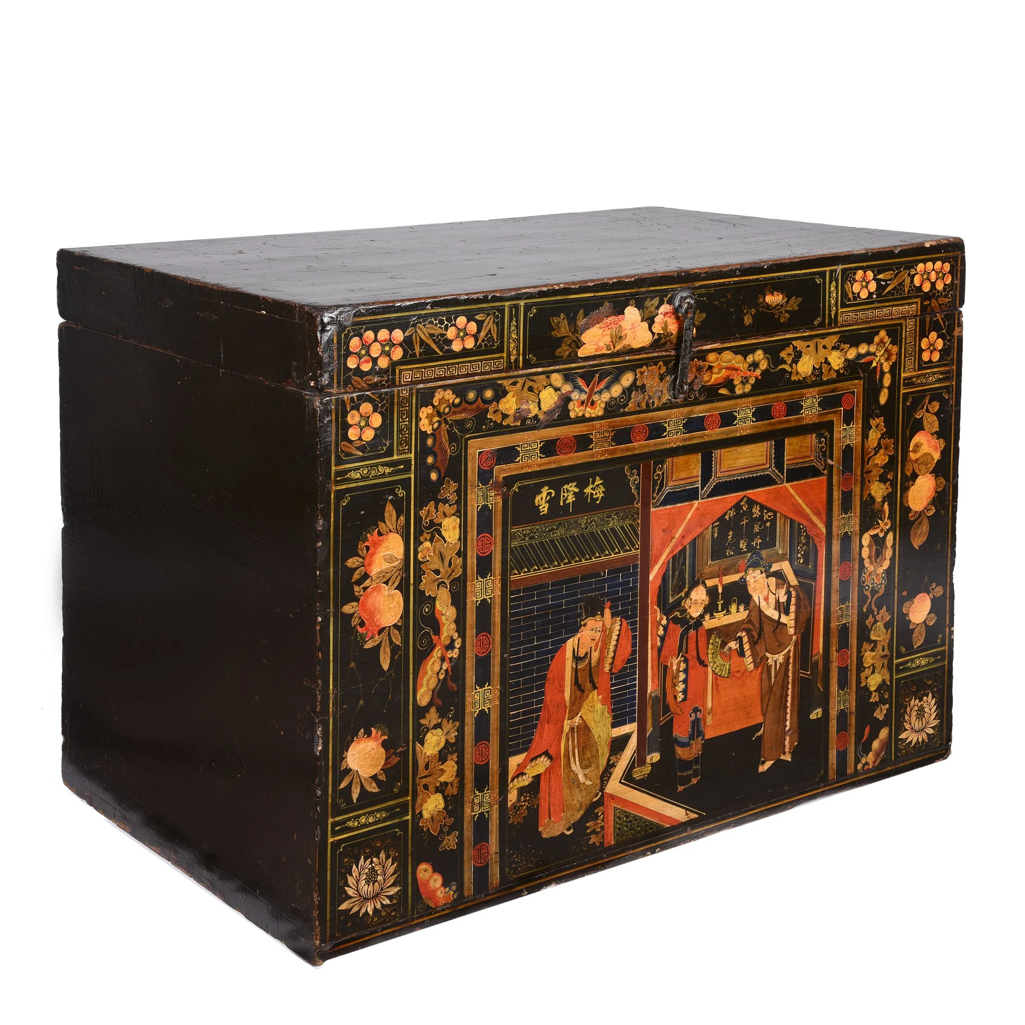 Painted Opera Chest from Shanxi - 19thC - Image 7