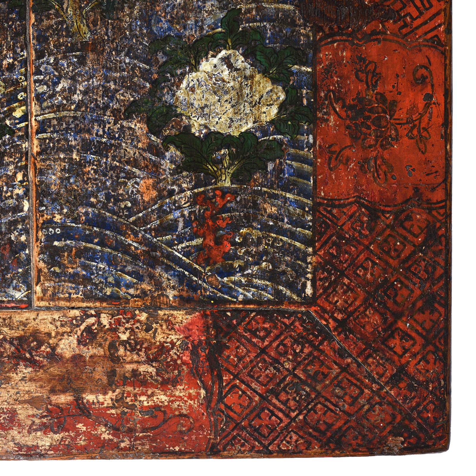Painted Prayer Table from Mongolia - 19th Century - Image 4