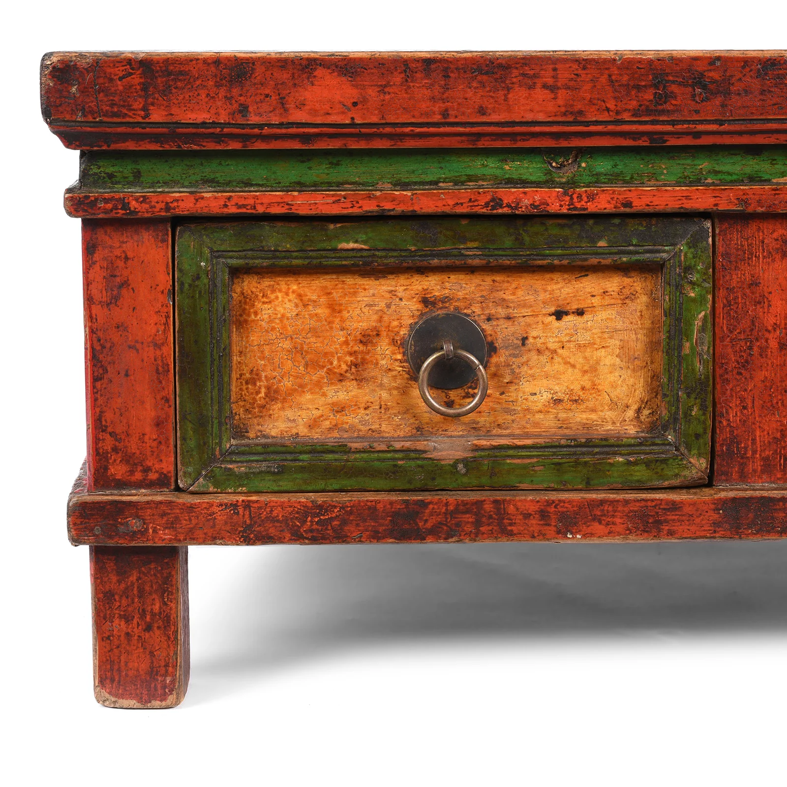 Painted Prayer Table from Mongolia - 19th Century - Image 6